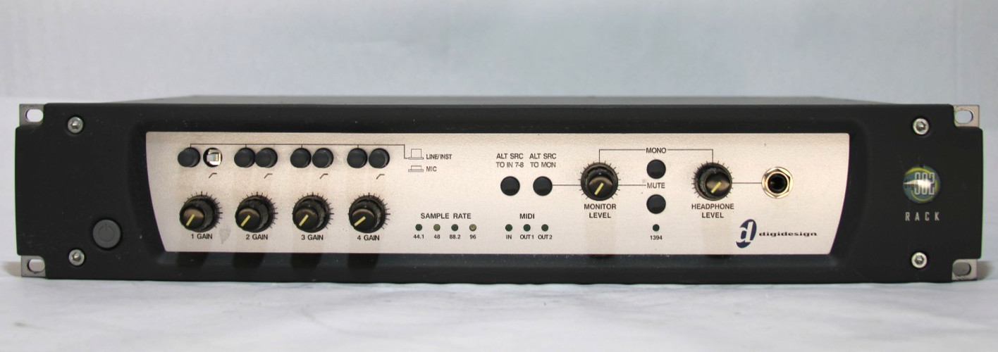 Digidesign Digi 002 Rack Firewire Audio Midi Digital Recording Interface MX002RK