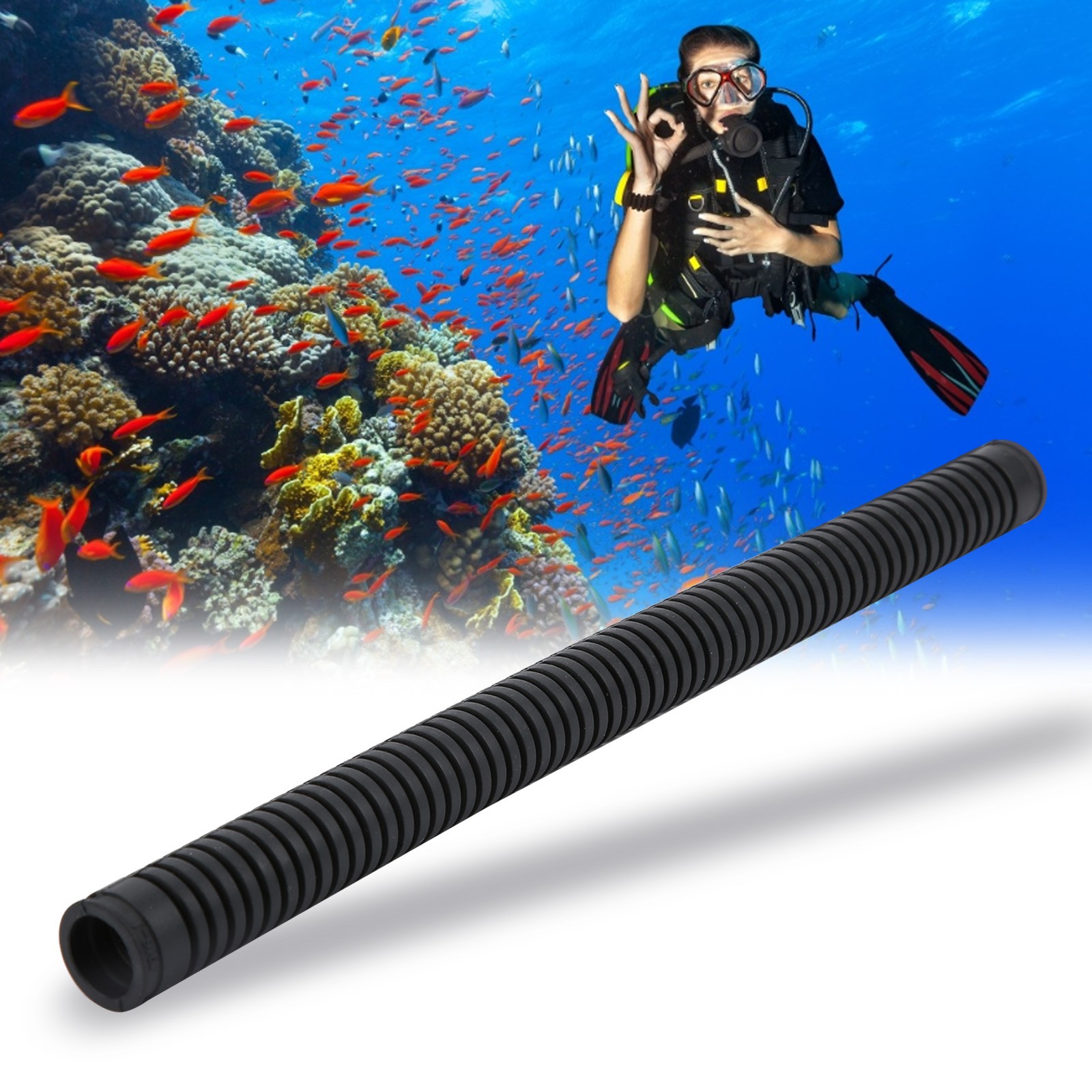 4 Diving Corrugated Hose Easily Adjust Different Body Postures