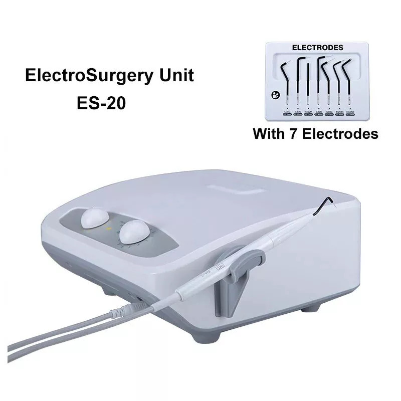 Electrosurge Dental Vet Cutting Unit with 7 Electrodes 110V
