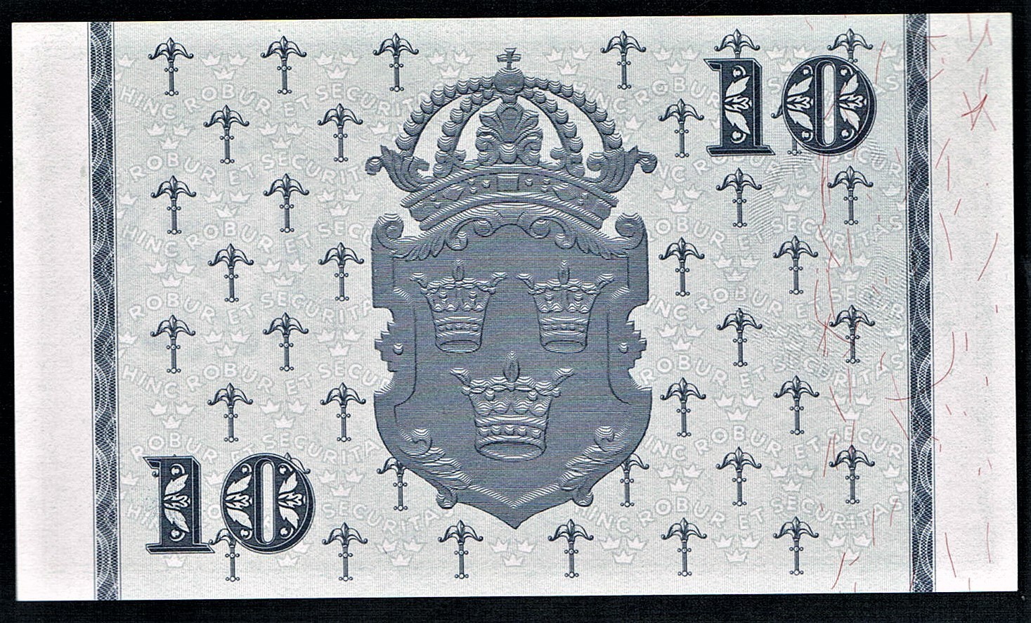SWEDEN - 10 KRONOR 1958 UNC P 43c