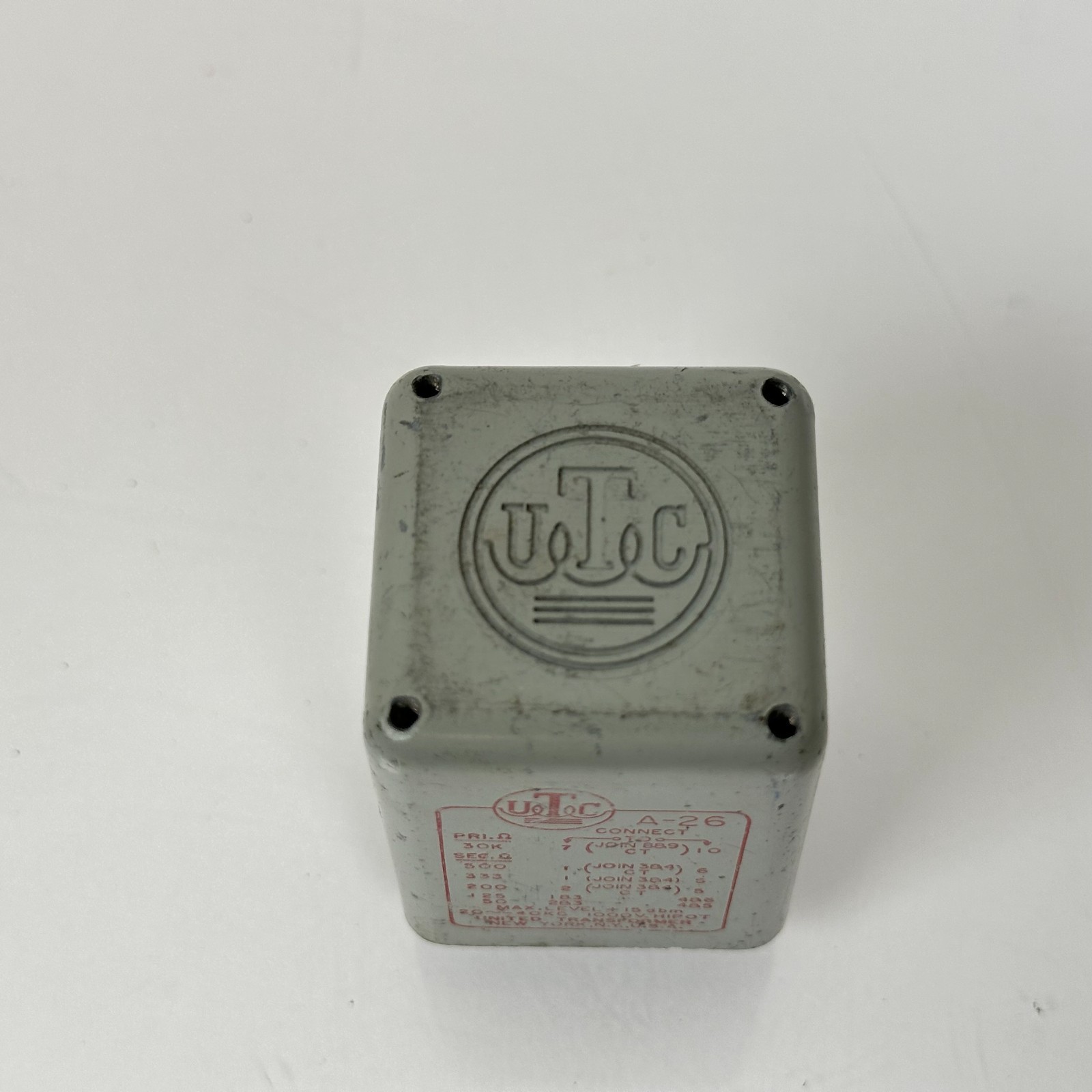 UTC A-26 Transformer Vintage Original
