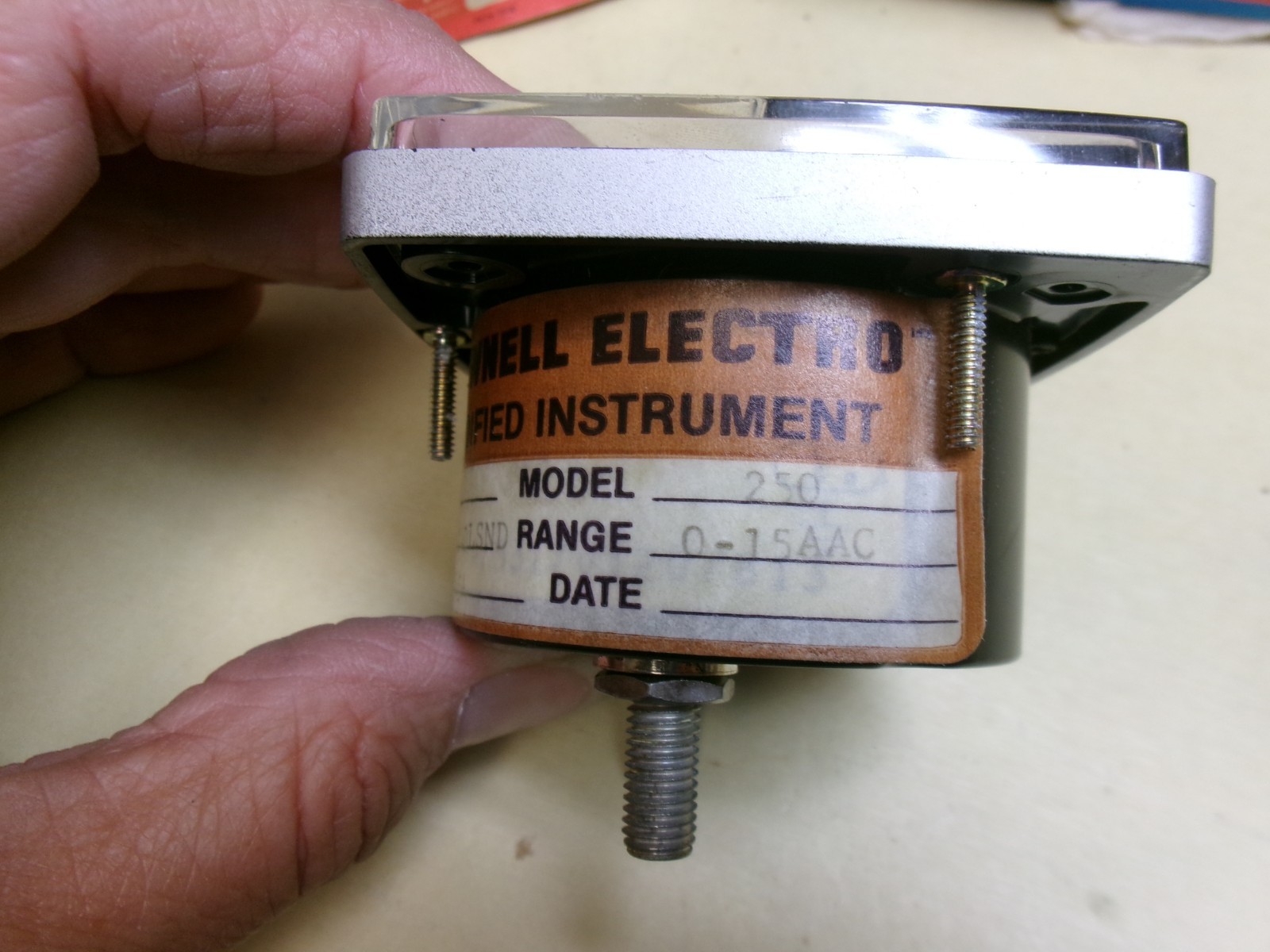 General Electric Panel Meter, Model # 162, Lot of 2