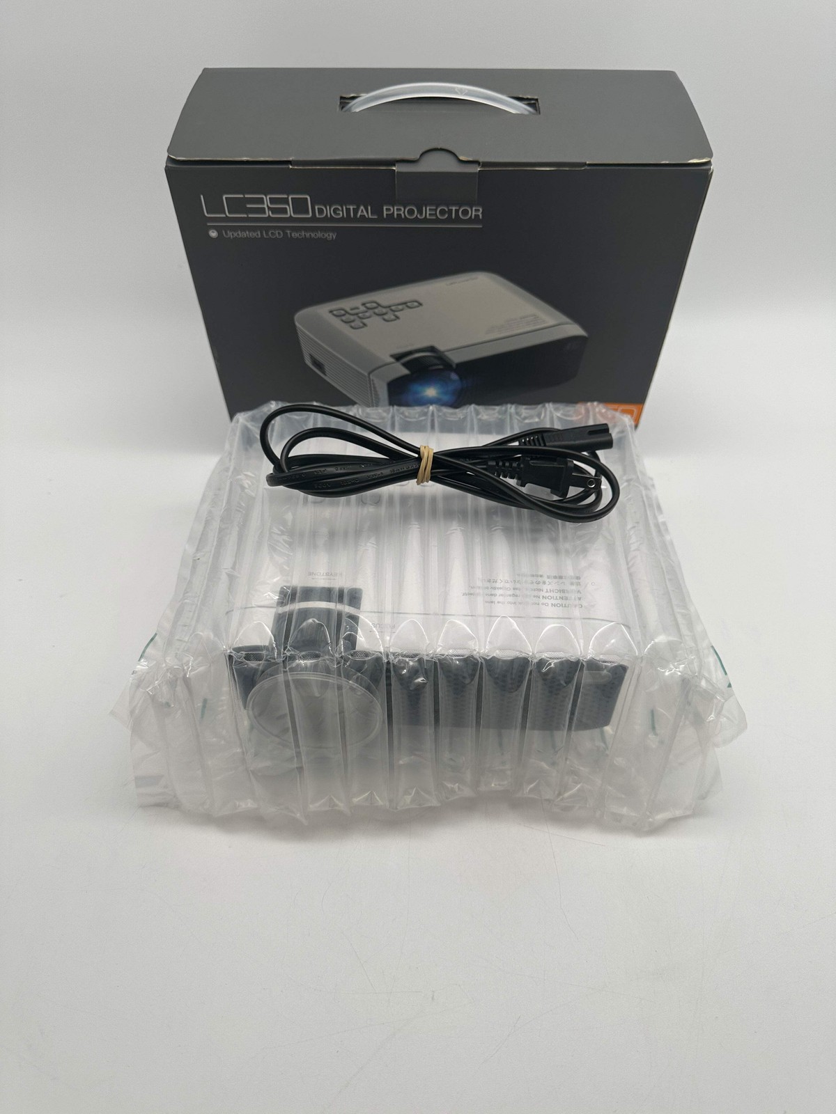 Apeman LC350 Digital Projector White New Open Box
