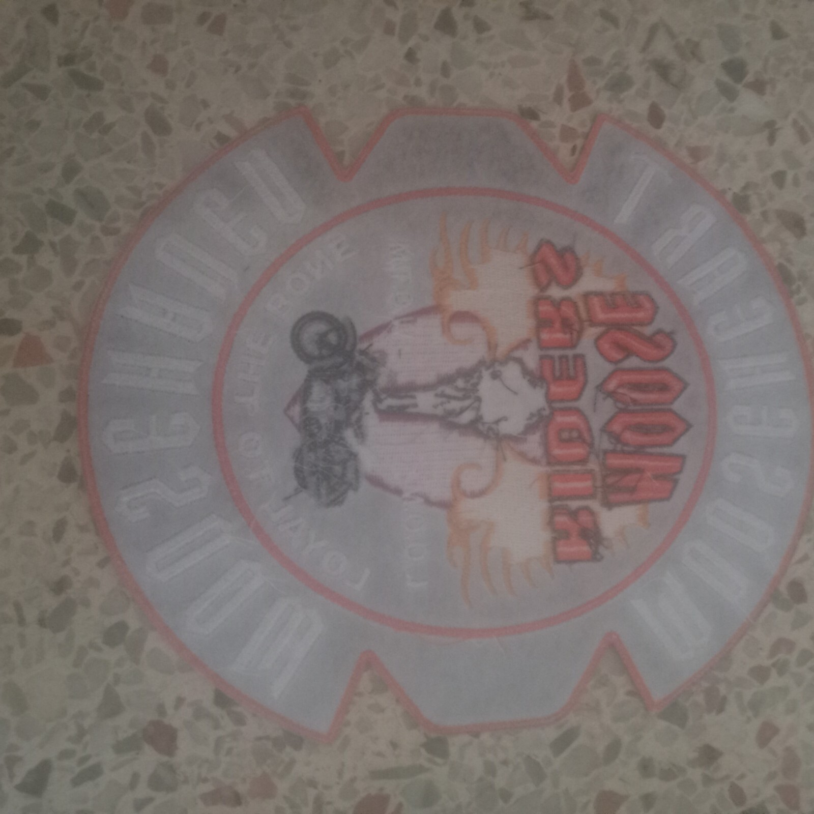 Motorcycle Patch Moose Riders MOOSEHEART MOOSEHAVEN 8" X 7" wide