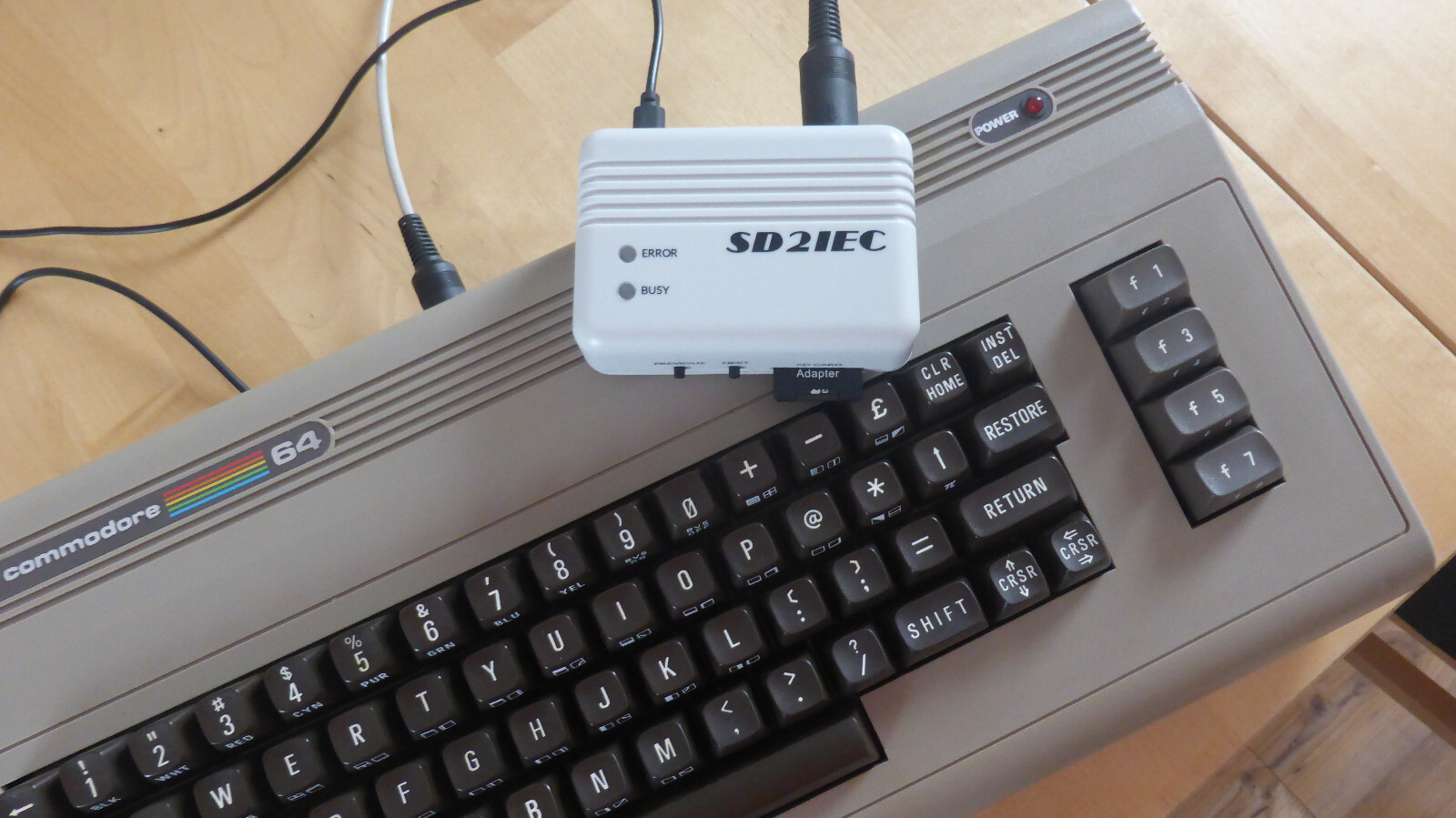 SD2IEC für Commodore 64, C128, C16, Plus / 4, VIC-20. NEU.