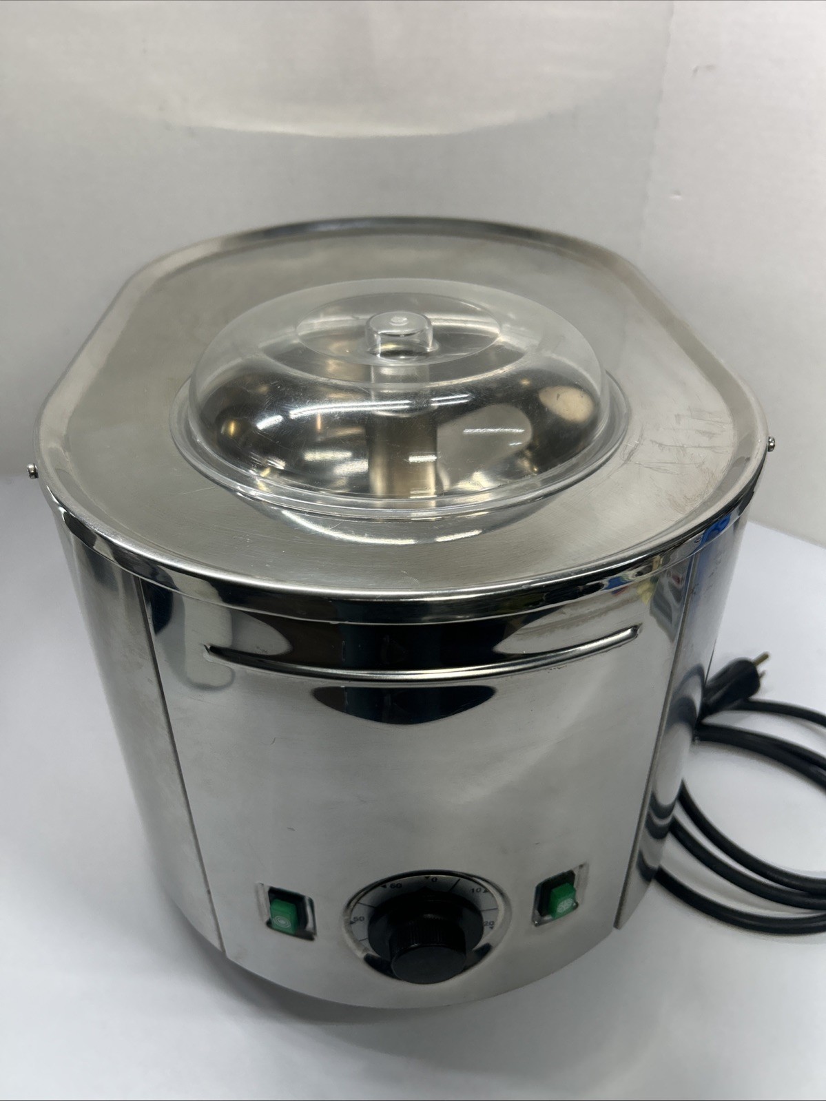 Used Musso Lussino L1 1.5 Quart Ice Cream Maker Made In Italy - Works Great