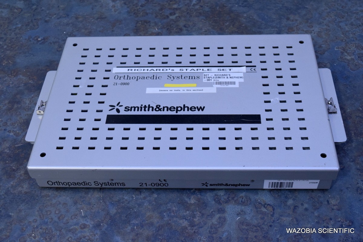 SMITH & NEPHEW ORTHOPAEDIC SYSTEMS STAPLE SET 21-900