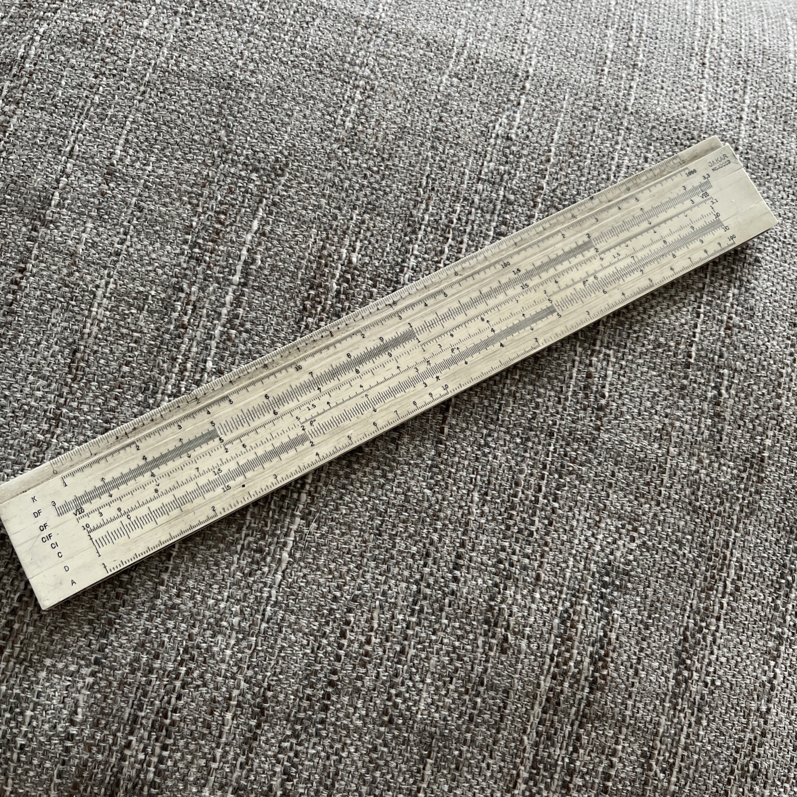 Vintage Jakar ruler  No. 100 CD vintage ruler