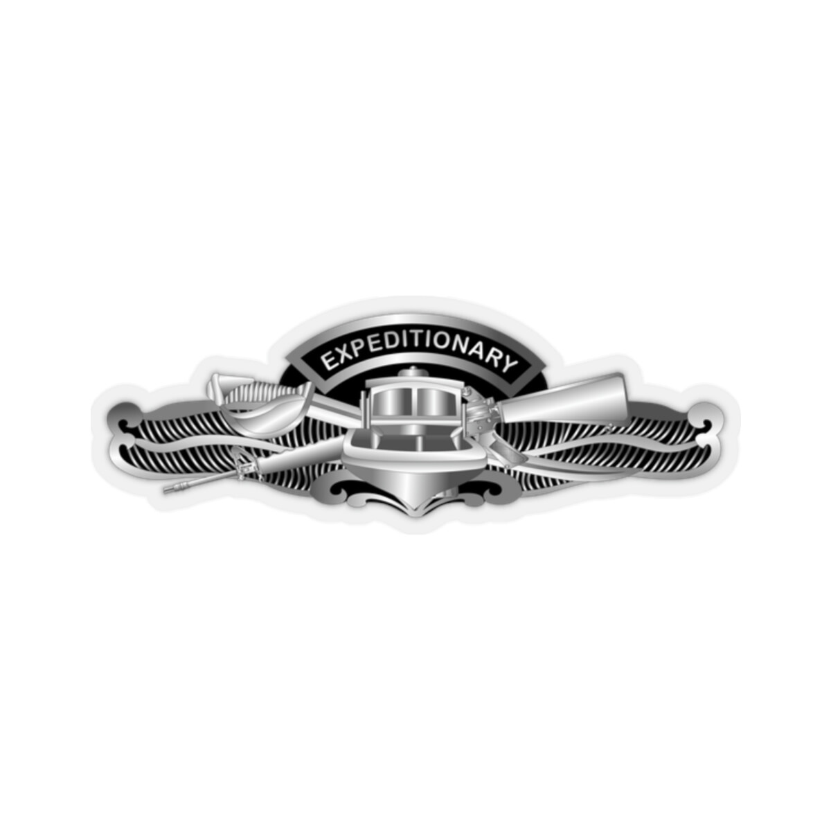 Kiss-Cut Stickers - Navy - Expeditionary Warfare - EXW wo Txt