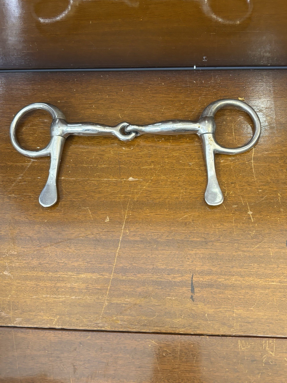 Horse Stainless steel HALF CHEEK SNAFFLE BIT w/ Jointed mouth Unbranded BB