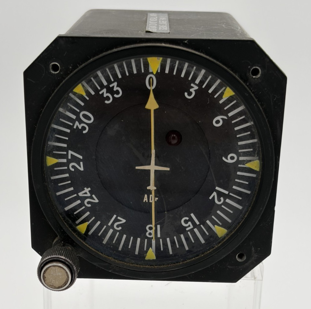 Vintage Narco Avionics ADF 101 Indicator TSO C41c Aircraft Direction Finder