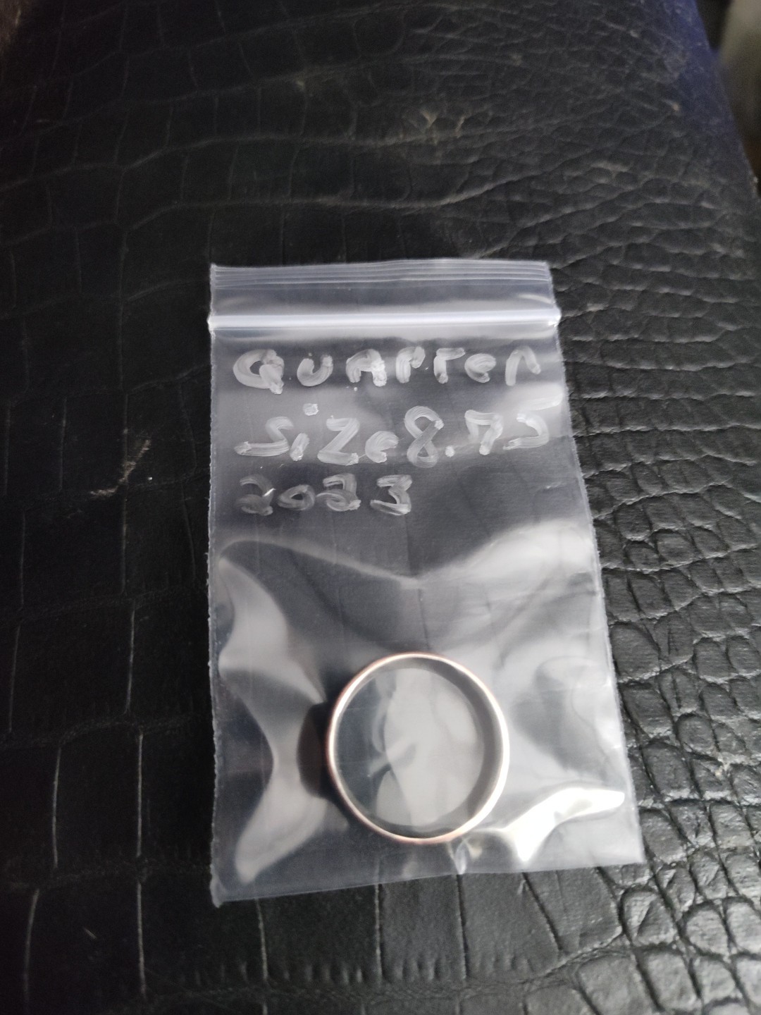 Genuine Handcrafted 2023 United States Quarter Coin Ring, Size 8.75 ...
