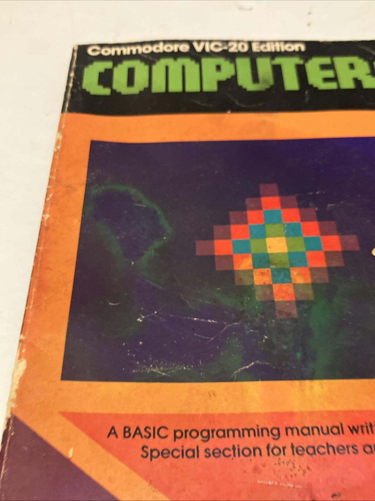 Vintage 1983 Computers For Kids VIC-20 Edition Basic Programming Manual Used