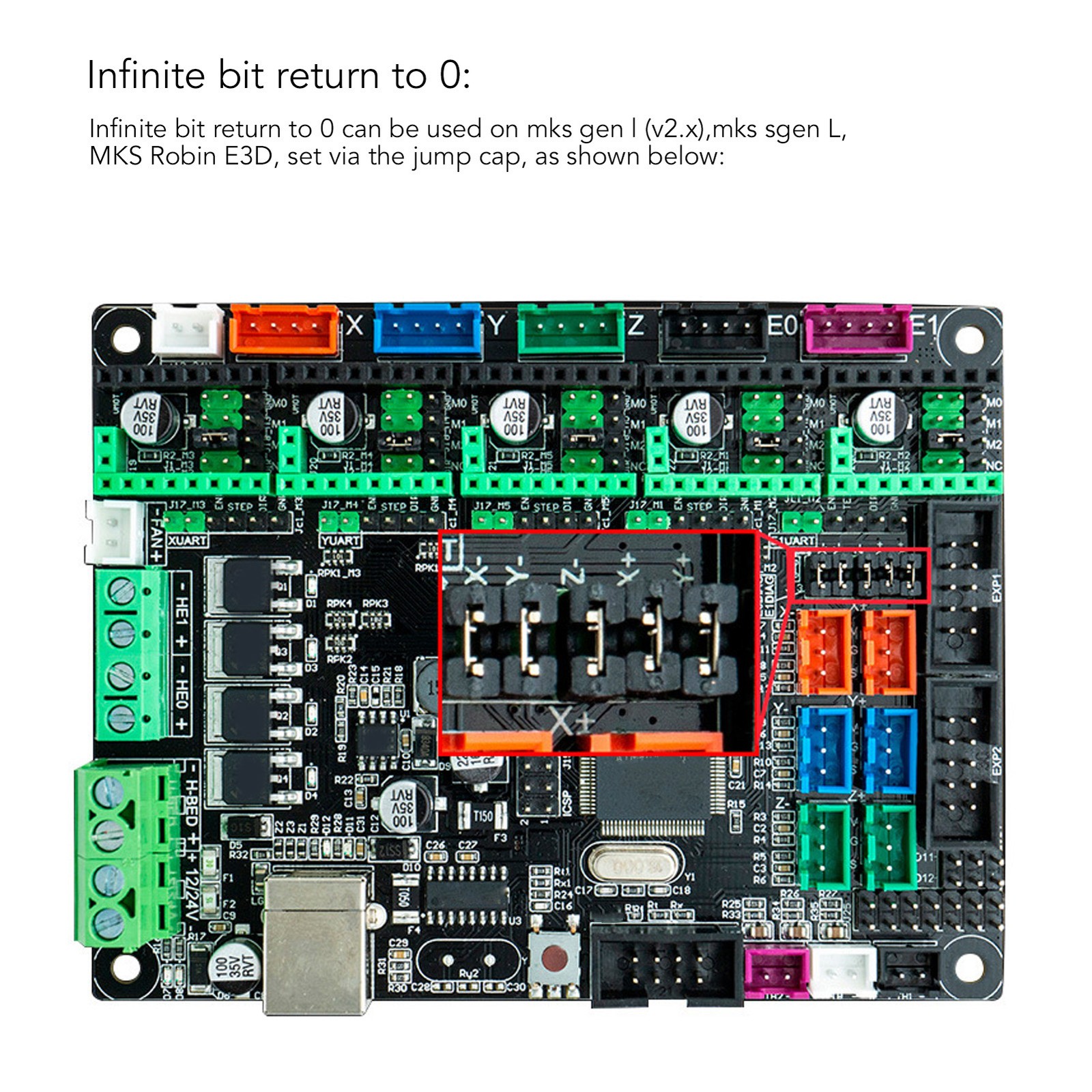 Stepper Motor Driver Board With Heat Sink Mute Motor Driver Module Accessory