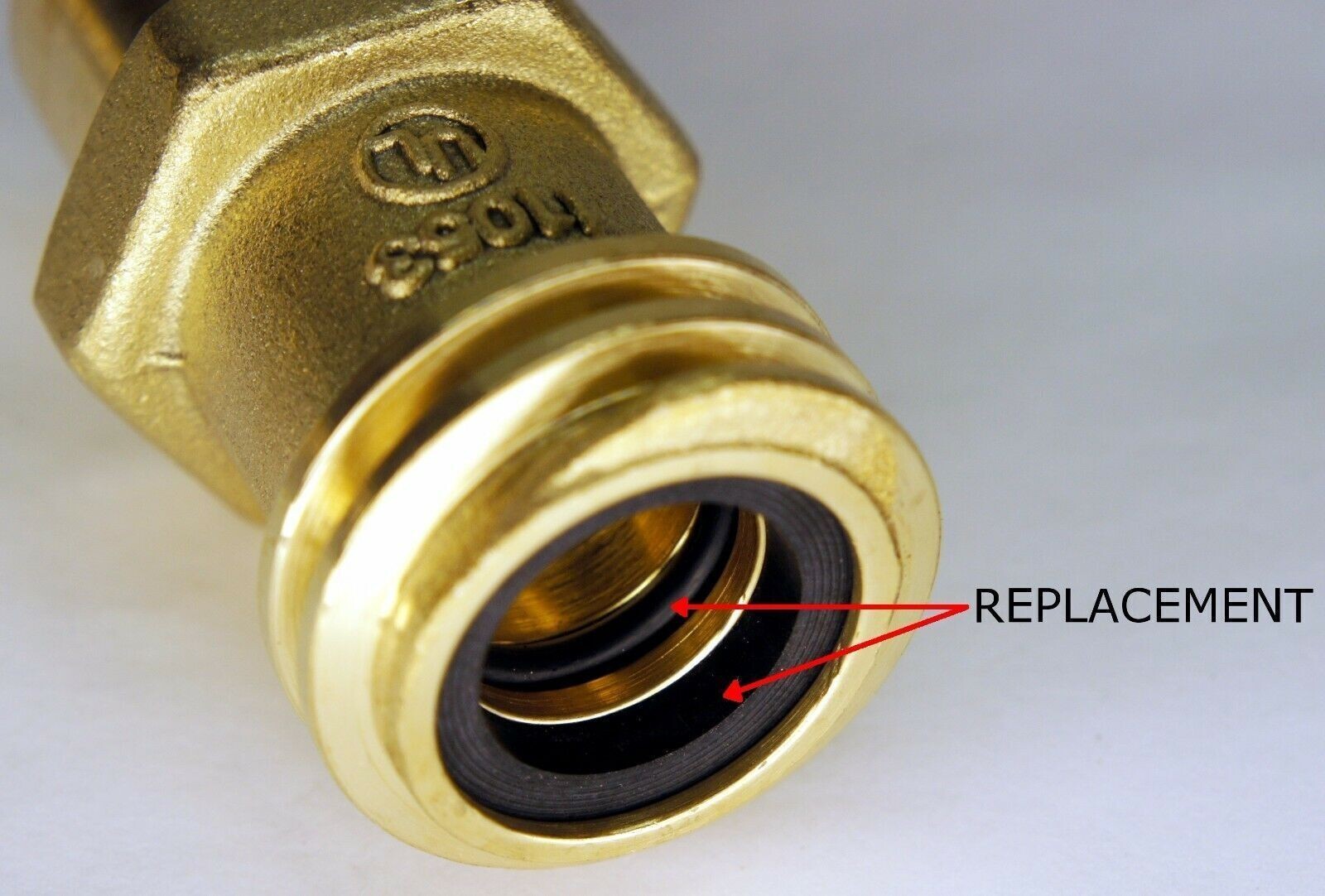 O RING KIT PROPANE TANK CONNECTOR REGO 7141M QUICK CONNECT COUPLING FORKLIFTS