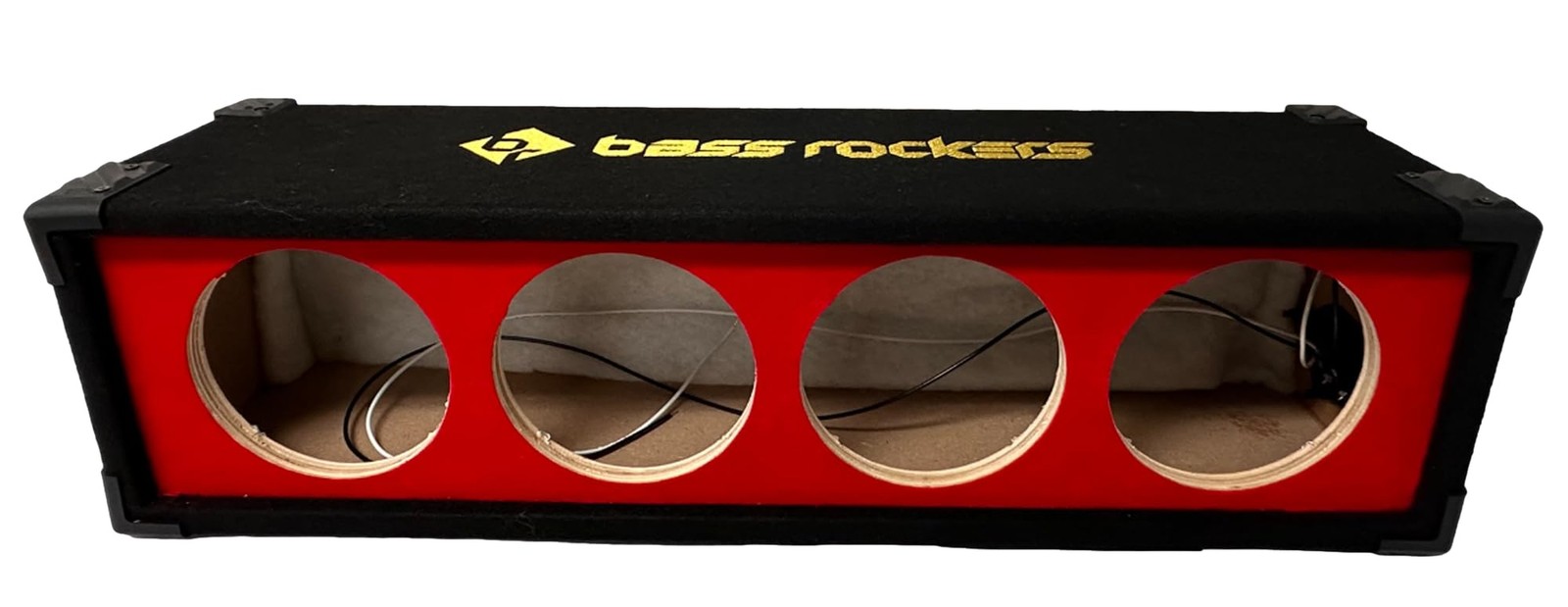 Bass Rockers Array Box Enclosure BRHB6 4 Driver Horns 4 x 6.5 Speakers Xtreme...