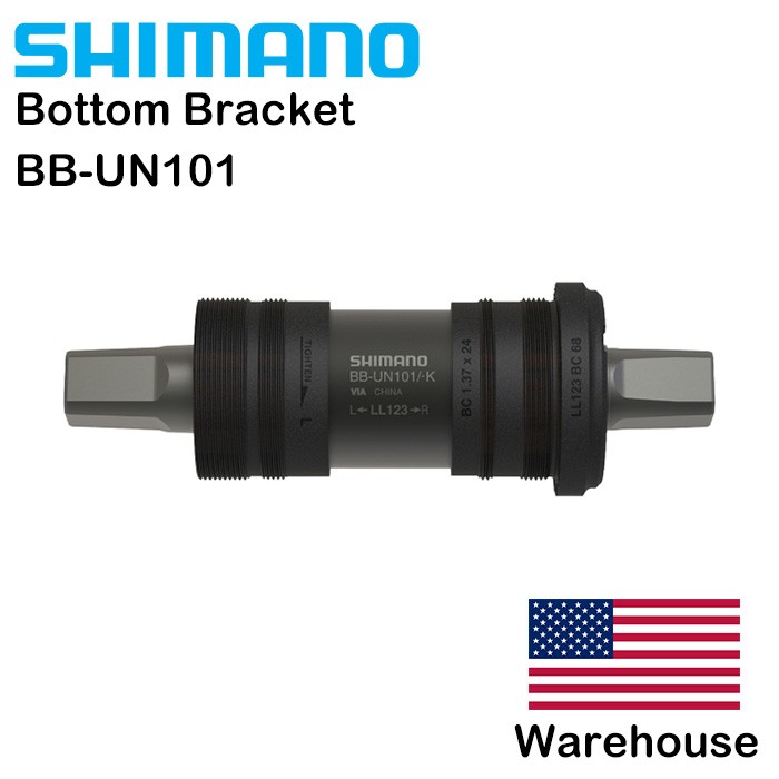Shimano BB-UN101 MTB Mountain Bike Square Taper Bottom Bracket 68x123mm BSA Seal