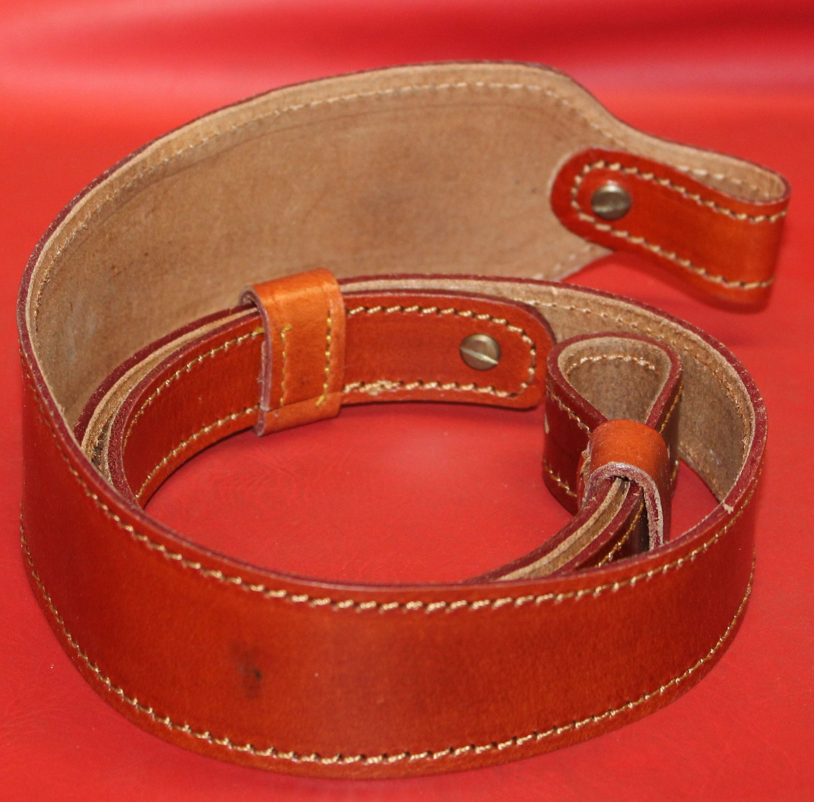 Colt / Sauer Rifle Real Leather Sling Brown