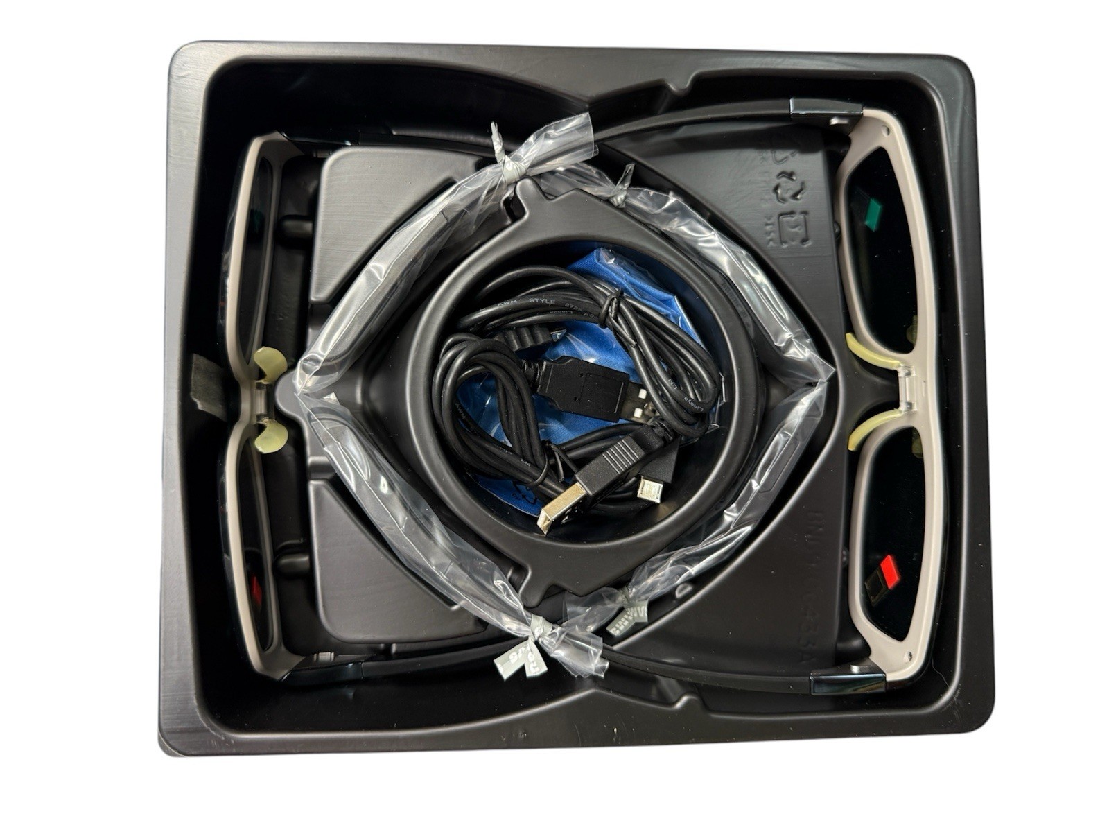 ‘Open Box’ SAMSUNG SSG-3300GR Rechargeable Active 3D Glasses Kit (2 Pack)