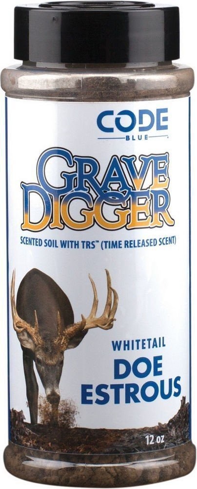 Code Blue Deer Lure Grave Digger Scrape Soil Doe Estrus - OA1367