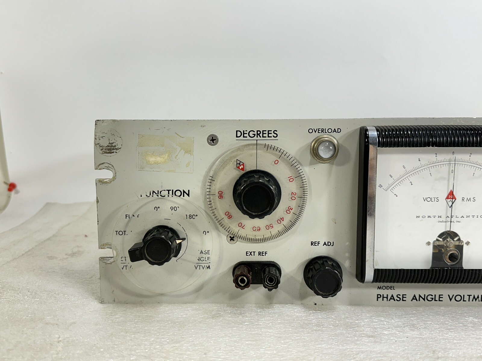Vintage North Atlantic 202BR ~ Phase Angle Voltmeter ~ AS-IS / UNTESTED