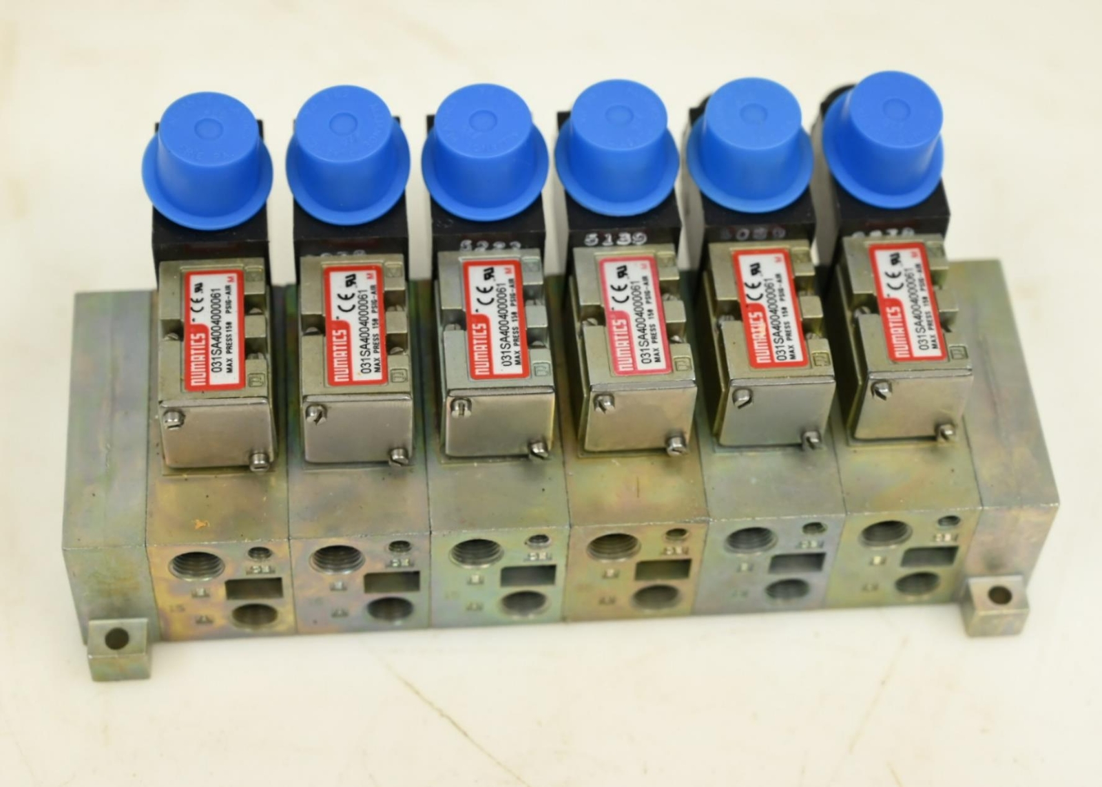 Numatics 031SA4004000061 Solenoid Air Control Valve, Max Press 150PSI-Valve Bank