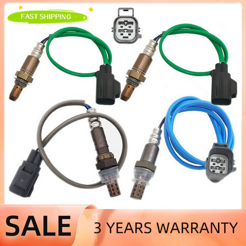 4pcs Up+Downstream Oxygen Sensor For Land Rover 10-13 LR4 Range Rover Sport 5.0L