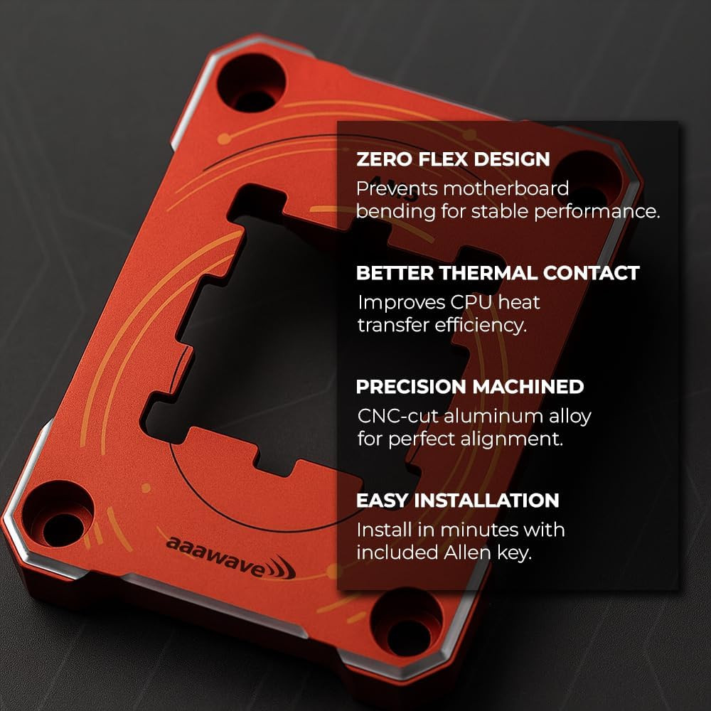 AM5 CPU Contact Sealing Frame, Anti-Bending Contact Frame & Fixing Frame, CPU Gu