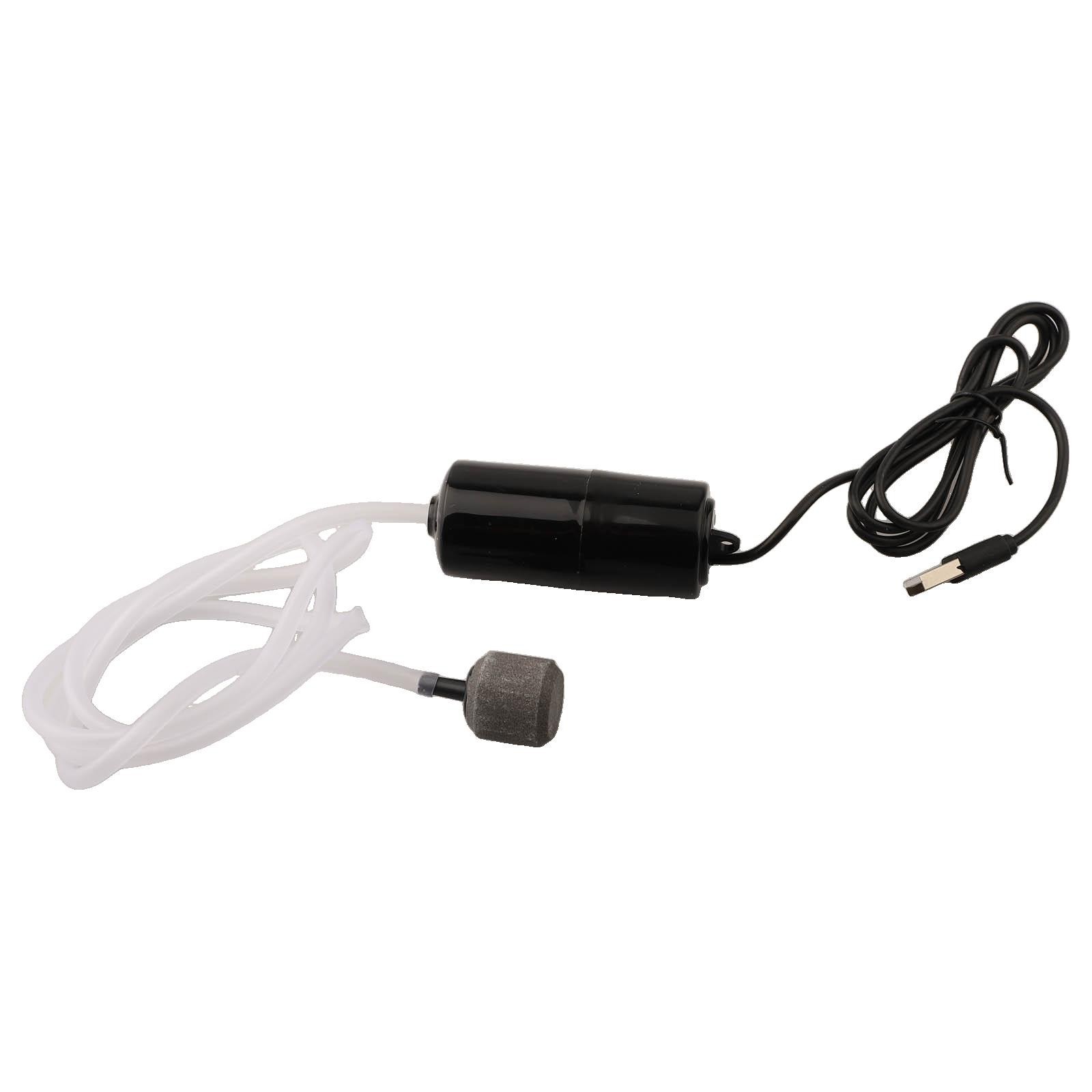 Essential Aquarium Oxygen for source Compact USB Silent Pump for Fish Care