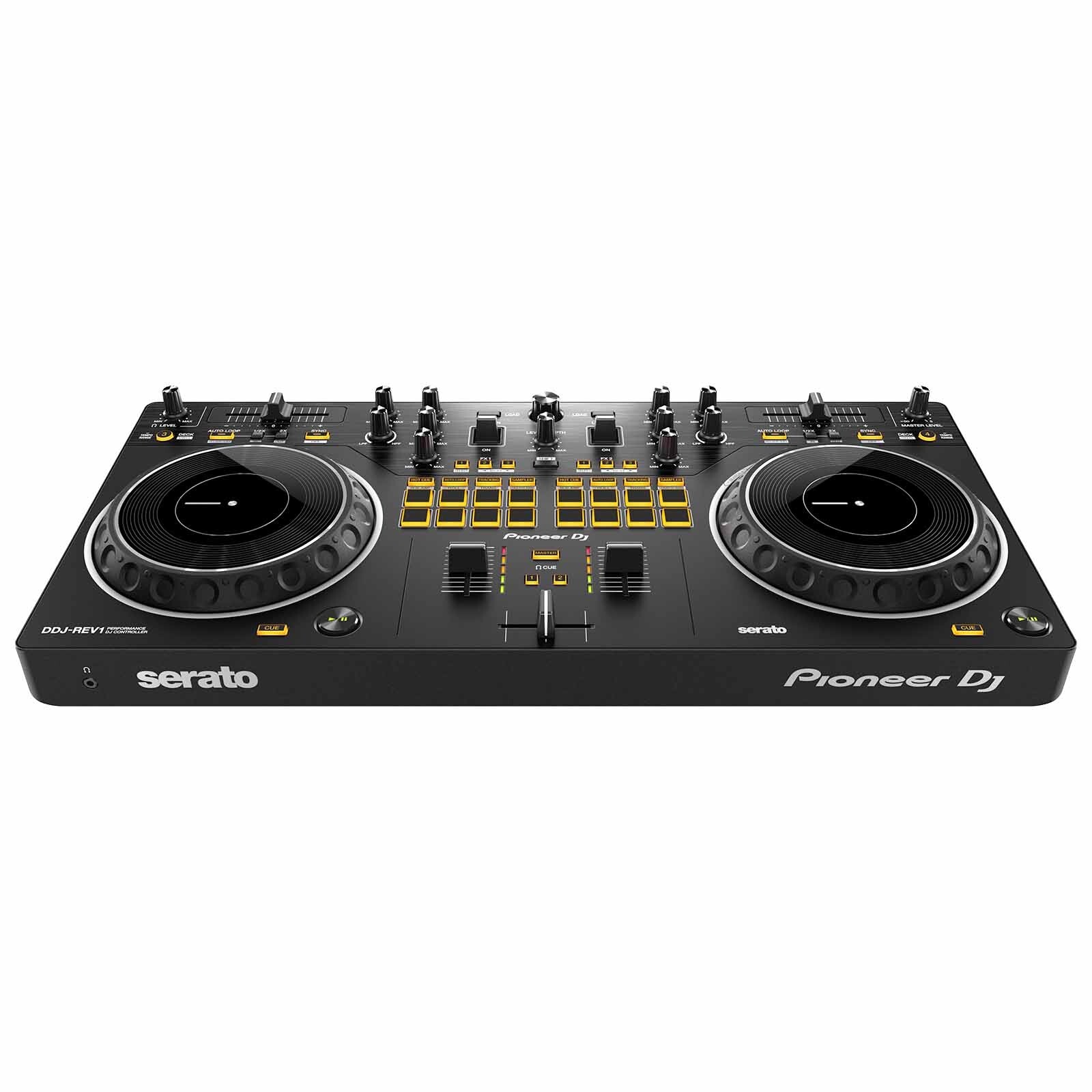 Pioneer DDJ-REV1 Scratch Style 2-Channel DJ Controller w Black Flight Case