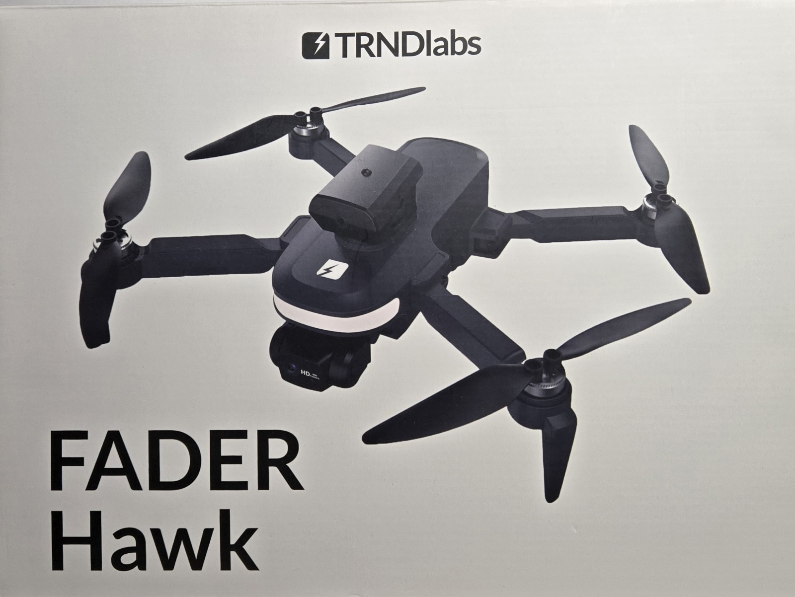 EXCELLENT TRNDlabs FADER HAWK DRONE! 1080p CAMERA! "READY TO FLY"