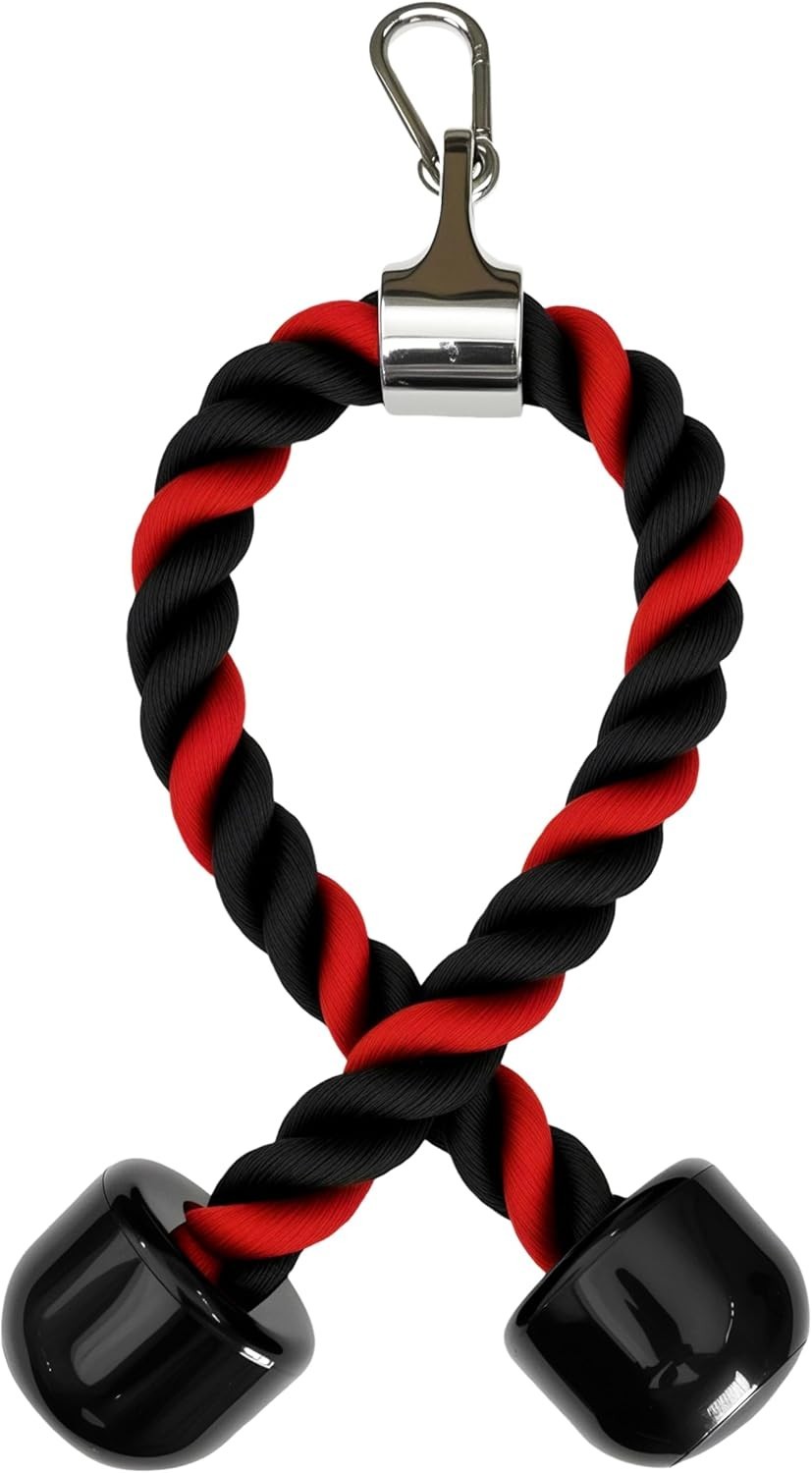 Universal Tricep Rope - Versatile Cable Machine Attachment for All Workouts
