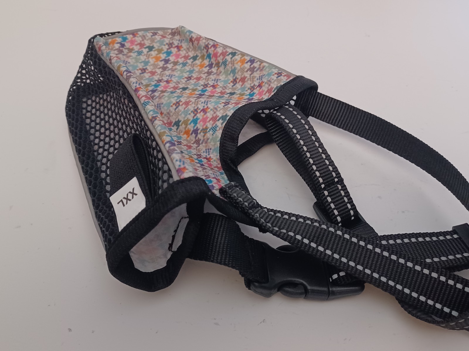 Soft Dog Muzzle XXL Colorful/Multicolored