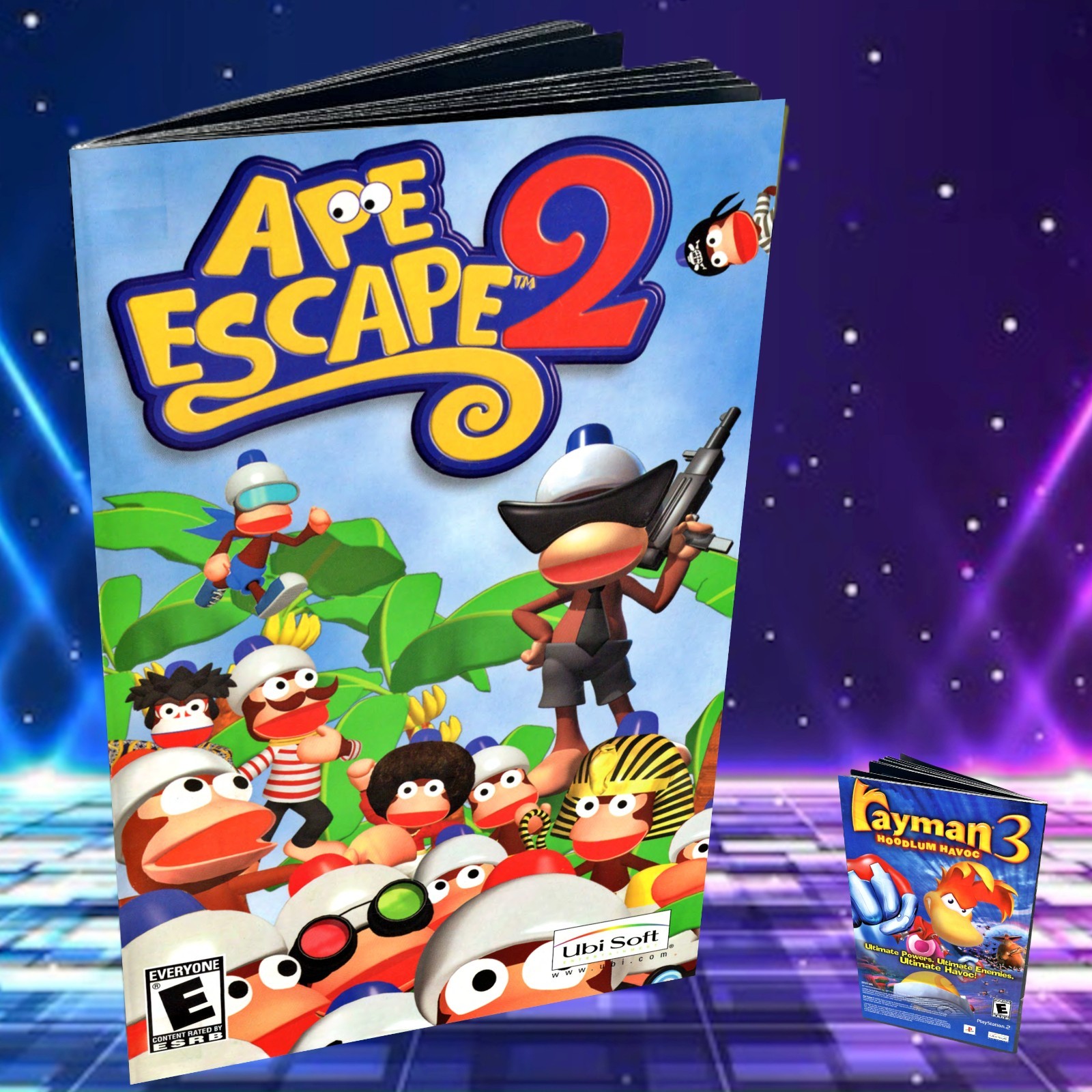 Replacement Manual for - Ape Escape 2 - Sony PS2 Instruction Booklet