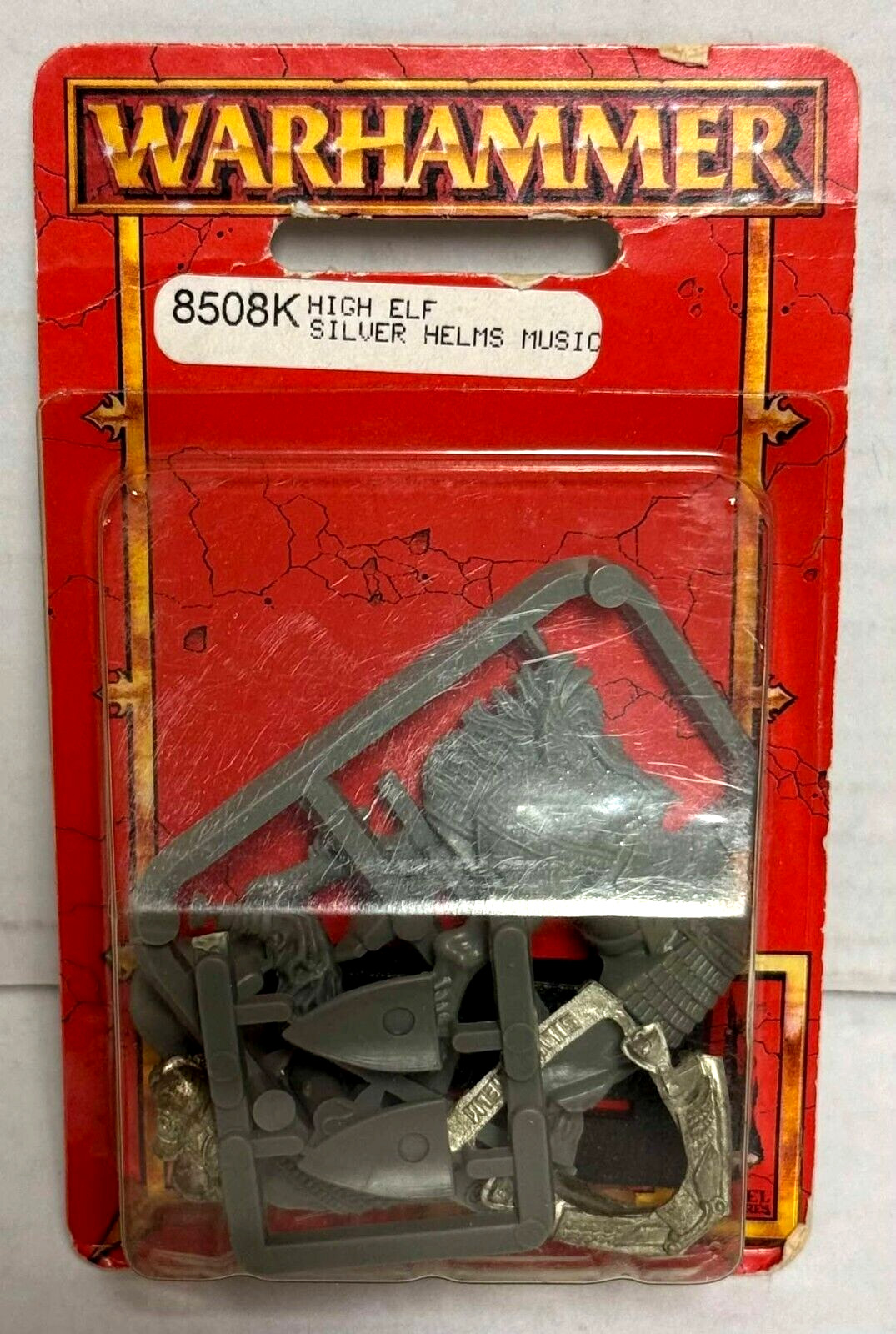 Warhammer High Elf Silver Helms Musician #8508K Games Workshop Citadel Sealed OP
