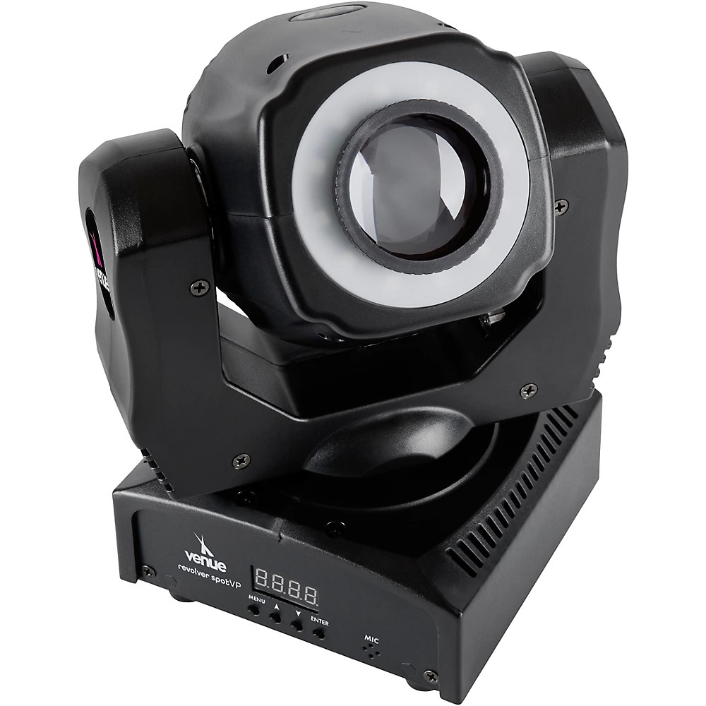 Venue Revolver Spot VP Moving Head Spotlight w/Gobos LED Ring and Venuelink Port