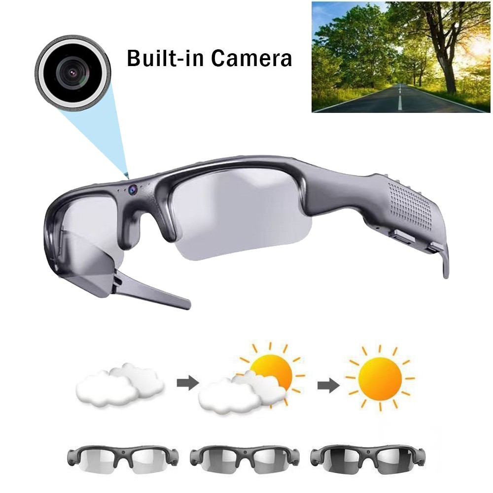 2025 Video Recording Eyewear/Sunglasses Smart Glasses Wireless Bluetooth Headset