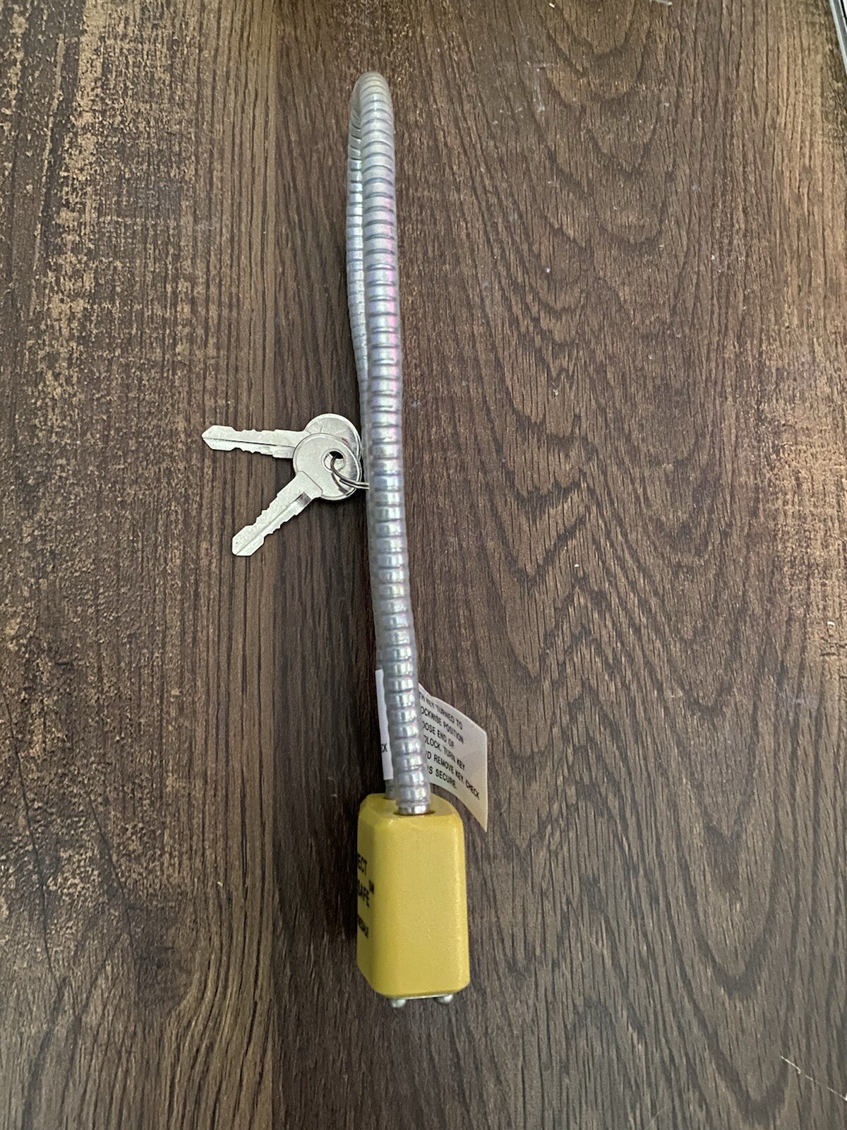 NEW Regal Firearms Stainless Glock 15" Gun Cable Lock R3003 2 Keys FREE SHIP