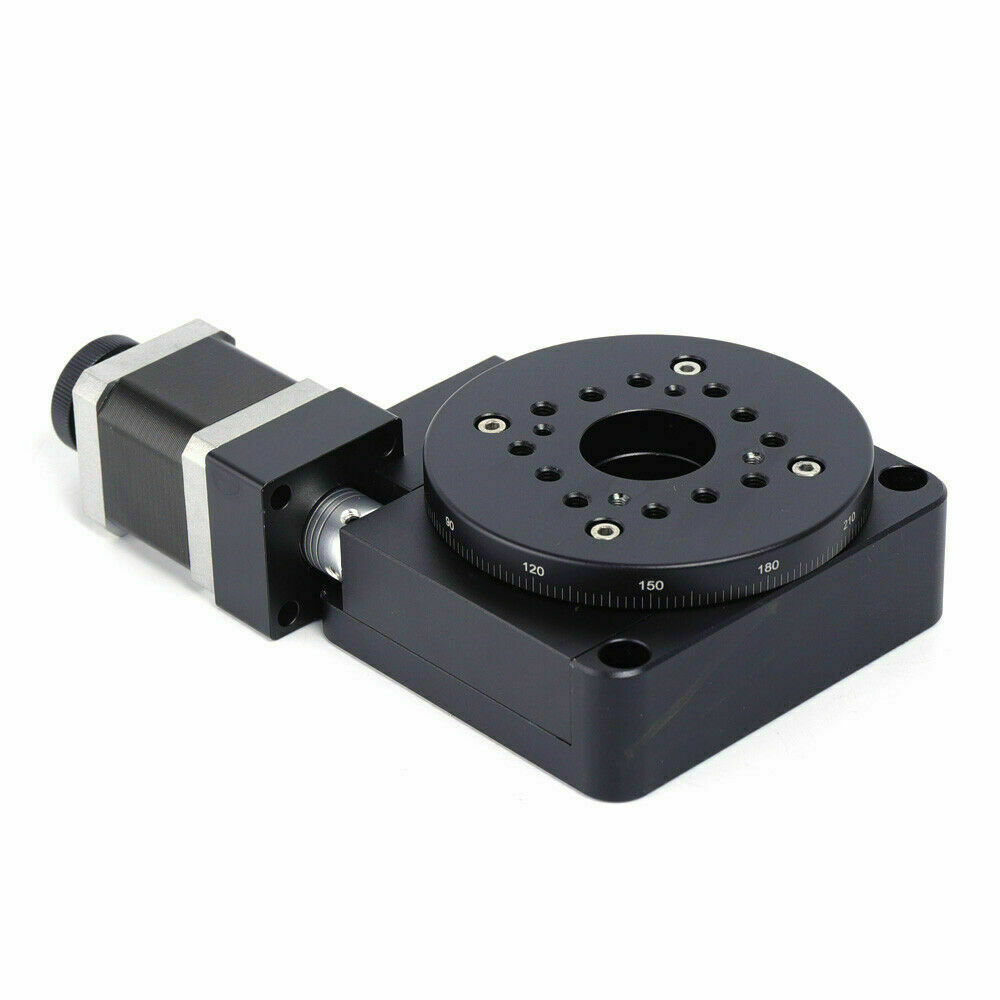 Electric Rotary Platform Motorized Precision Rotary Stages Table Diameter 100mm