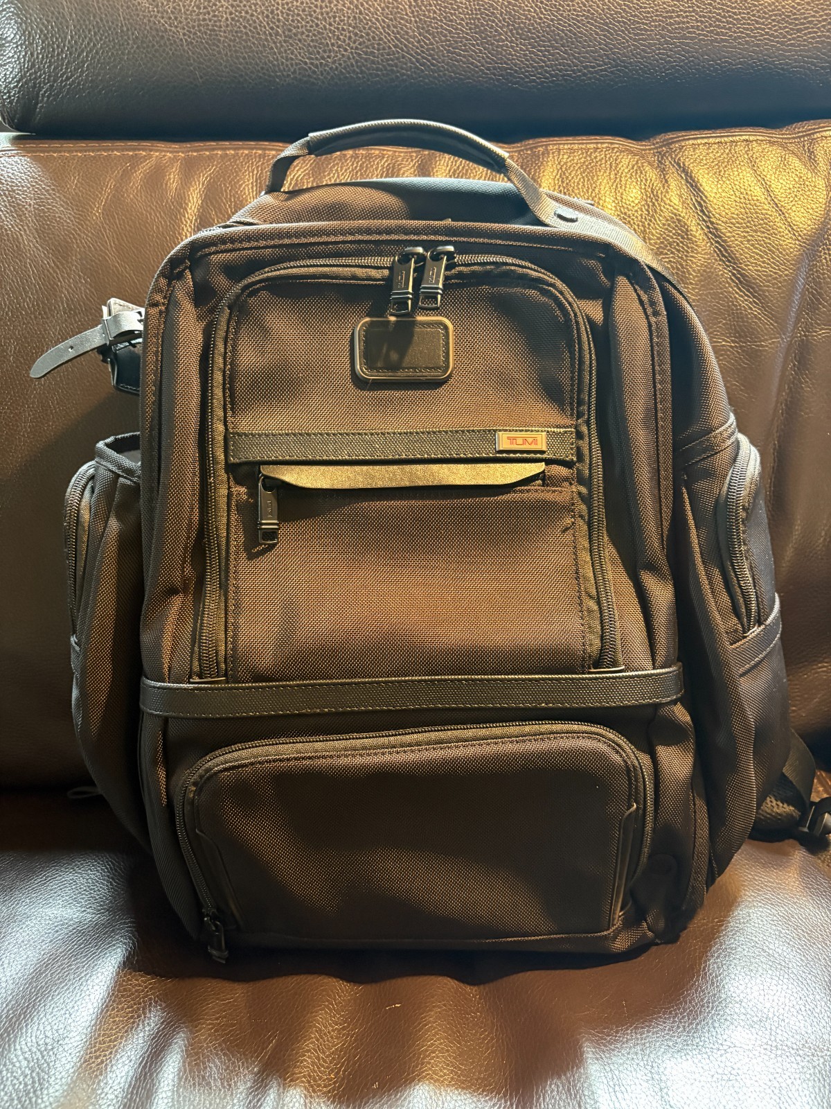 Tumi Alpha 3 Packing Backpack Black Nylon Used Only Once, Excellent Condition