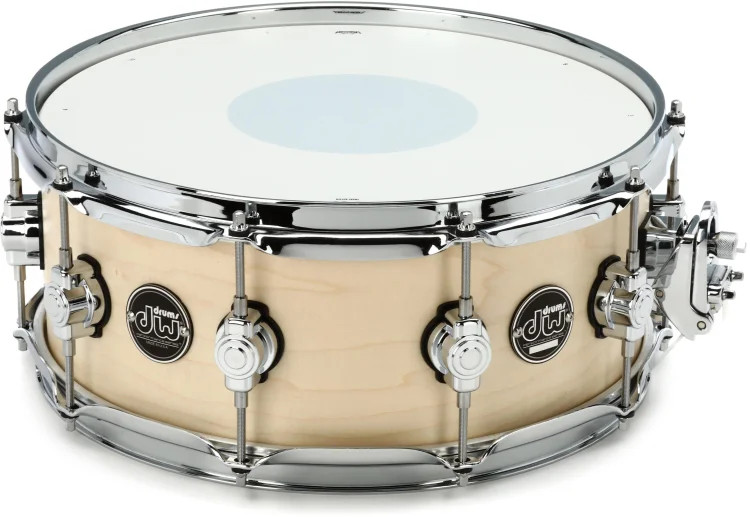 DW Performance Series Snare Drum - 5.5" x 14" Natural Satin Oil - Sweetwater