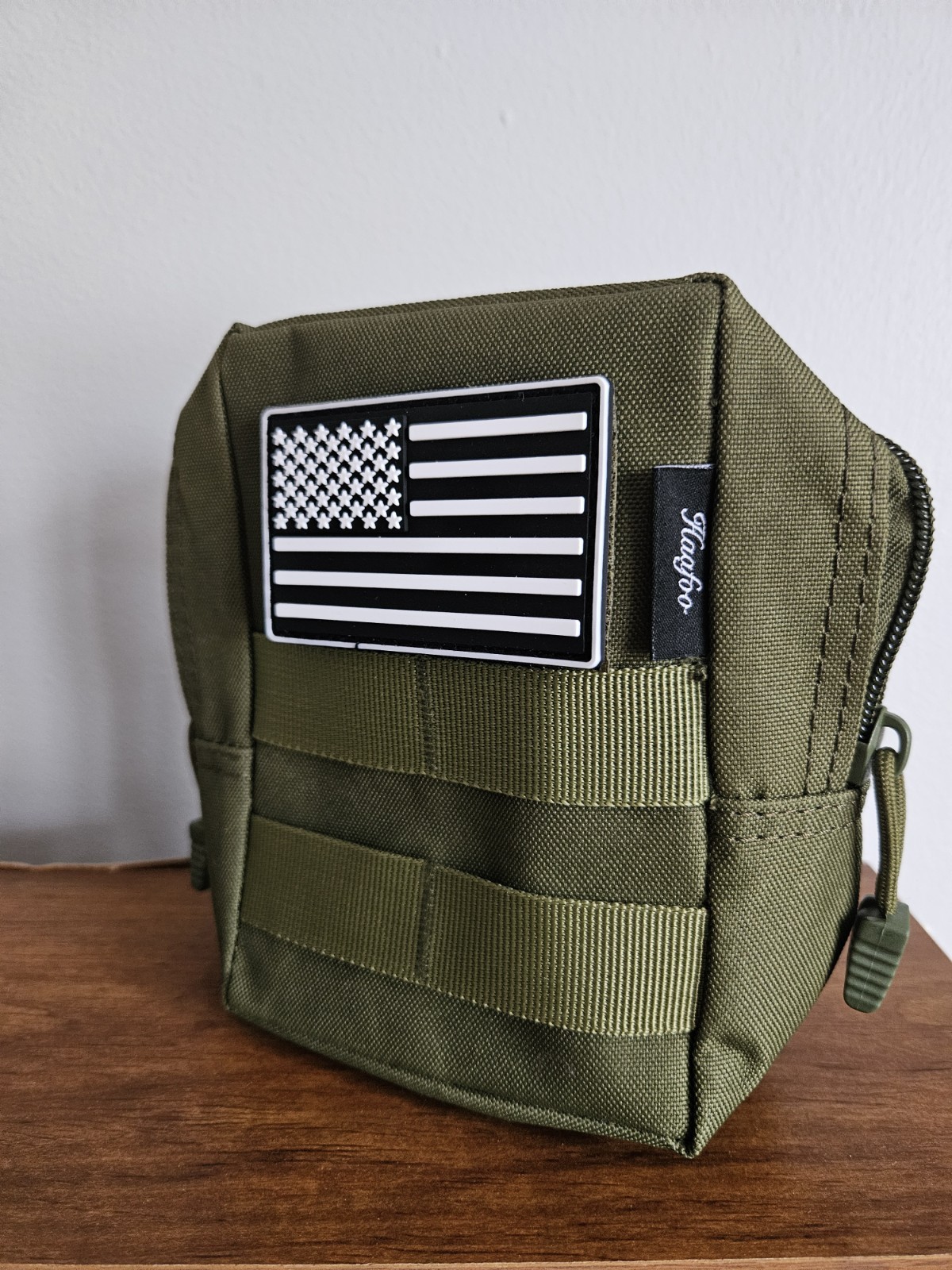 Tactical Utility Belt Pouch Water-Resistant with Zip Closure - Camping & Hunting