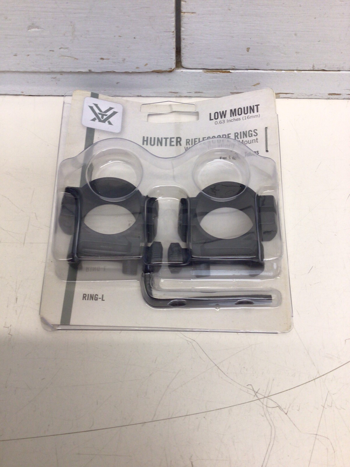 Vortex 1-Inch Riflescope Low Rings: Picatinny/Weaver Mount, Set of 2 Brand New !
