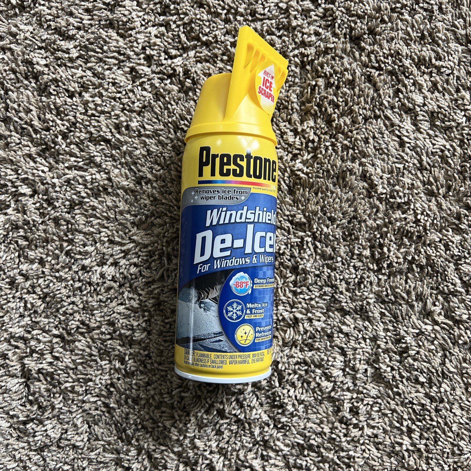 Prestone 11 Oz. Aerosol Windshield De-icer AS242P