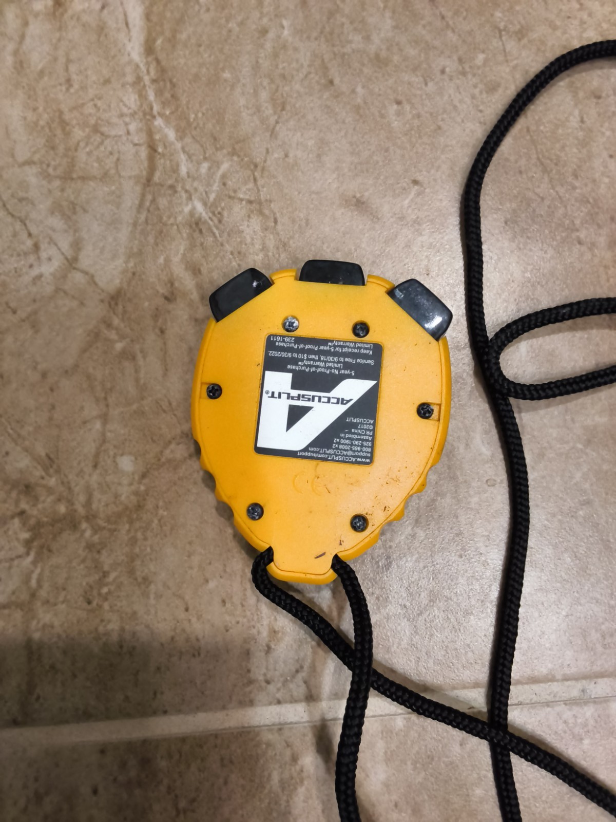 ACCUSPLIT Pro Survivor A601X Stopwatch (WORKING)