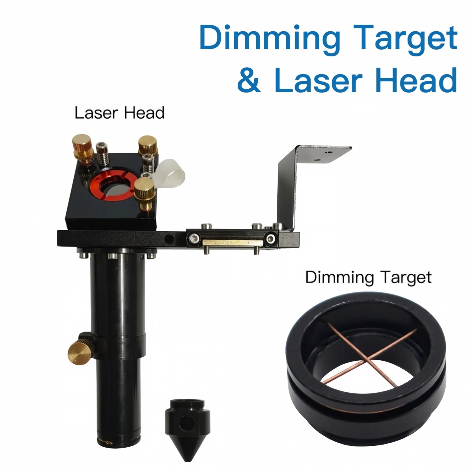 D20 CO2 Laser Head Path Calibrating Kit FL50.8/63.5/101.6mm For Cutter Engraver