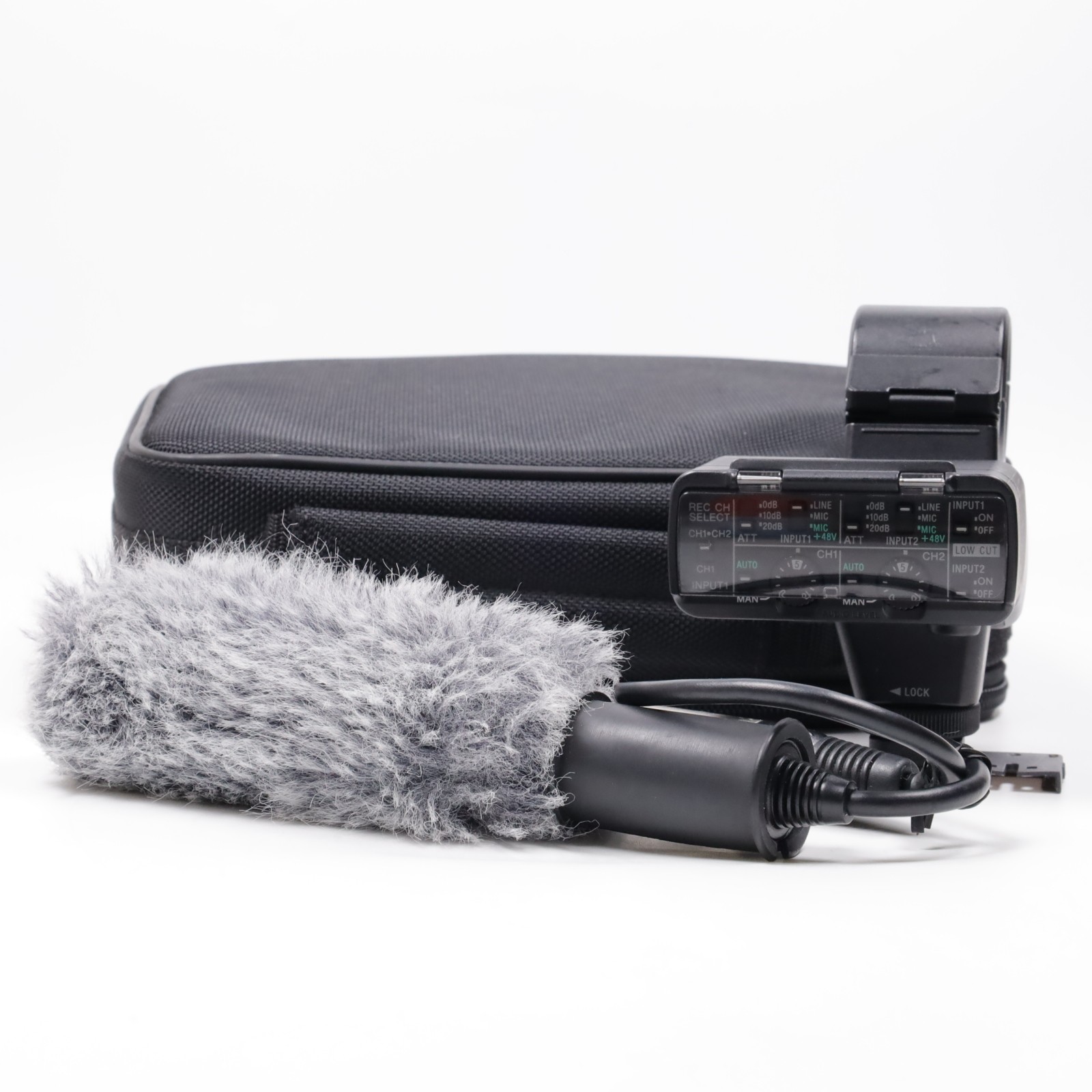 SONY XLR-K2M Kit XLR-A2M Adapter w/ ECM-XM1 Microphone [Near Mint] #8261LJ