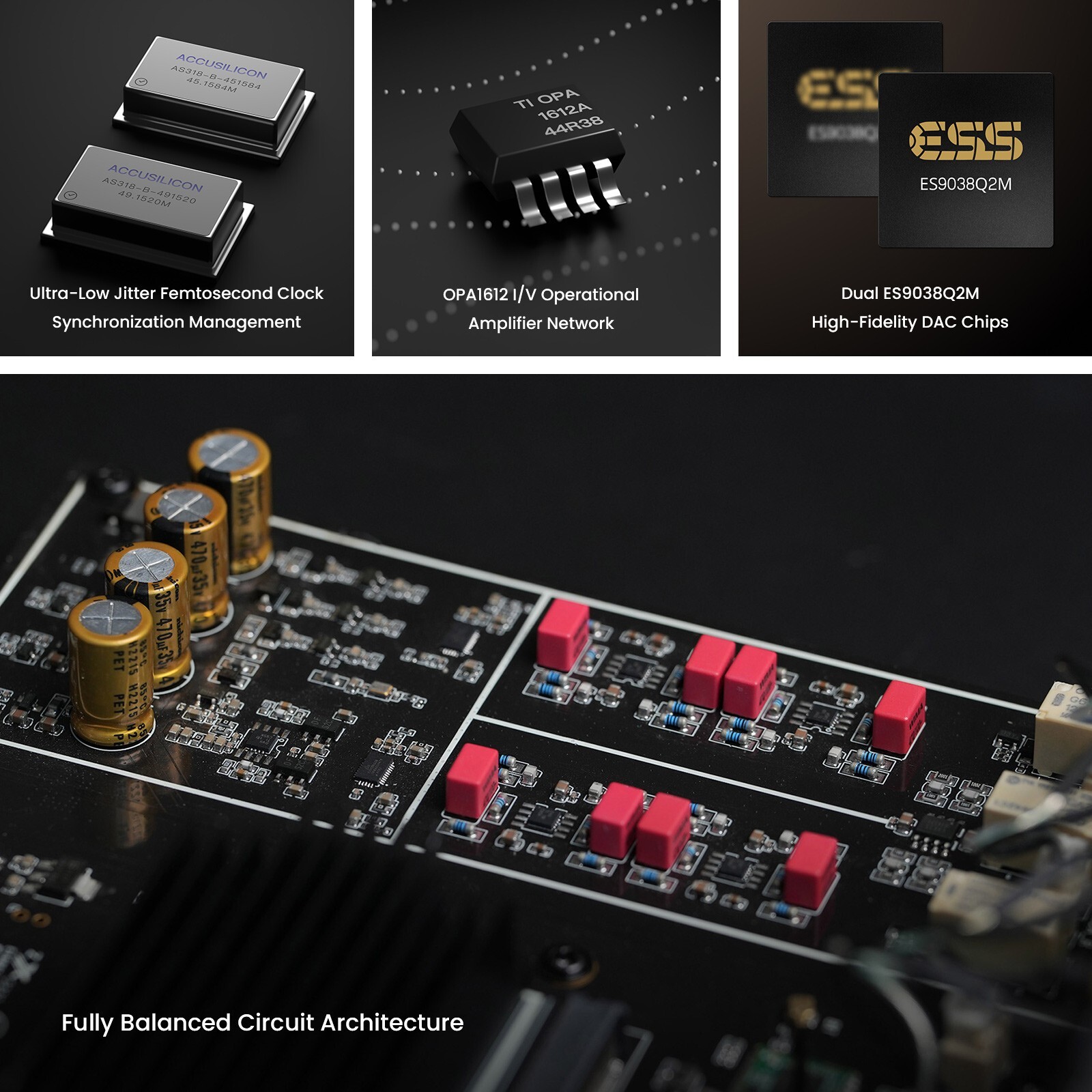 EverSolo DMP-A6 Master Edition Gen2 Network Streamer & DAC - Silver
