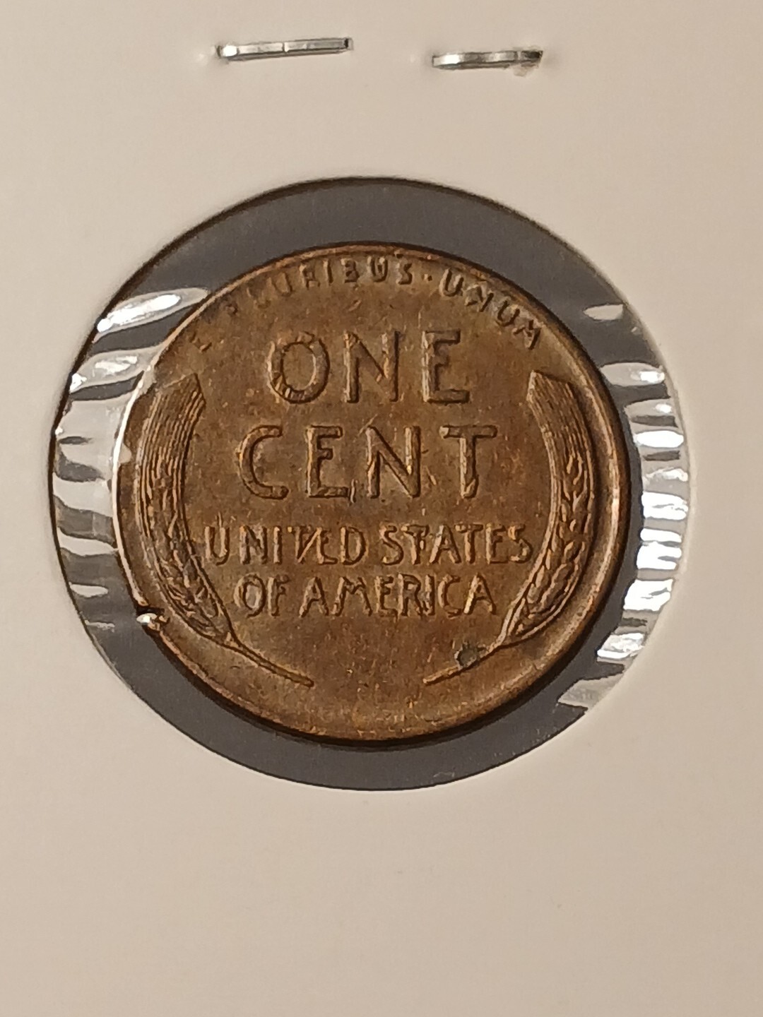 1957 D WHEAT CENT ERRORS DIE CHIPS ON LIBERTY & 9,5 OF DATE