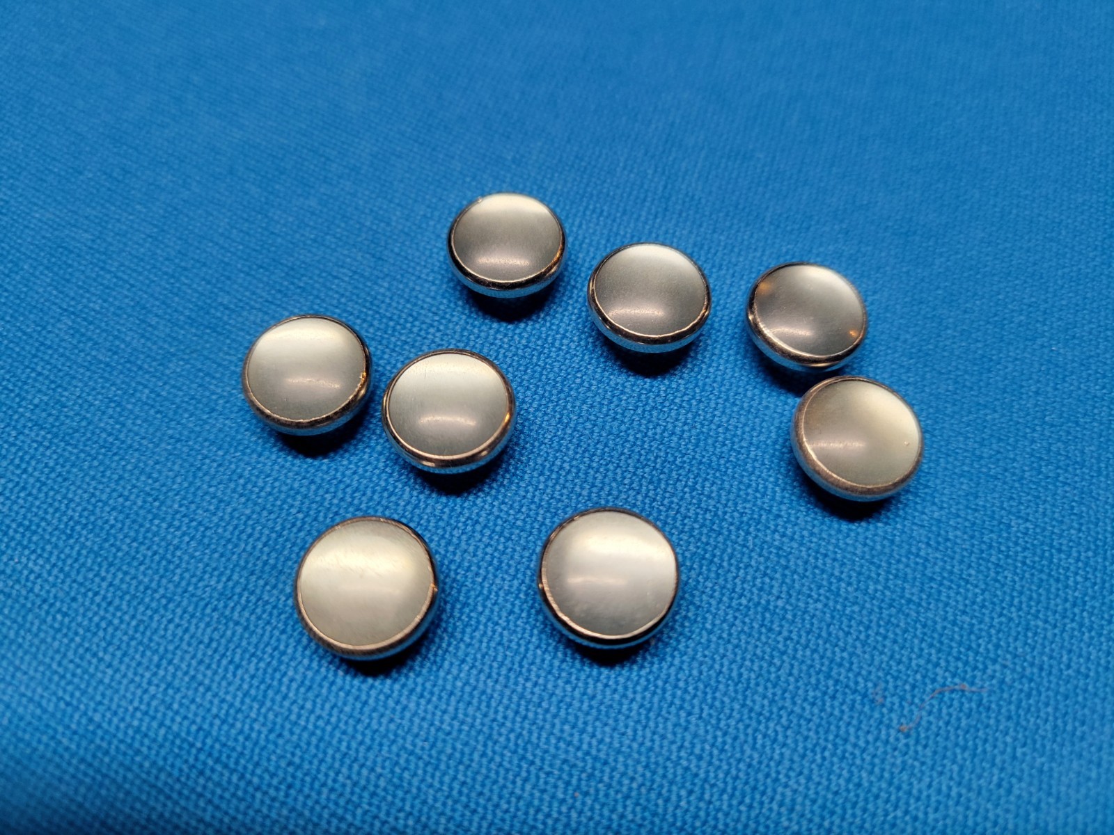 Blue 1510-17 Standard Solid Snaps Fasteners Prong Ring Snaps (Cap Only)